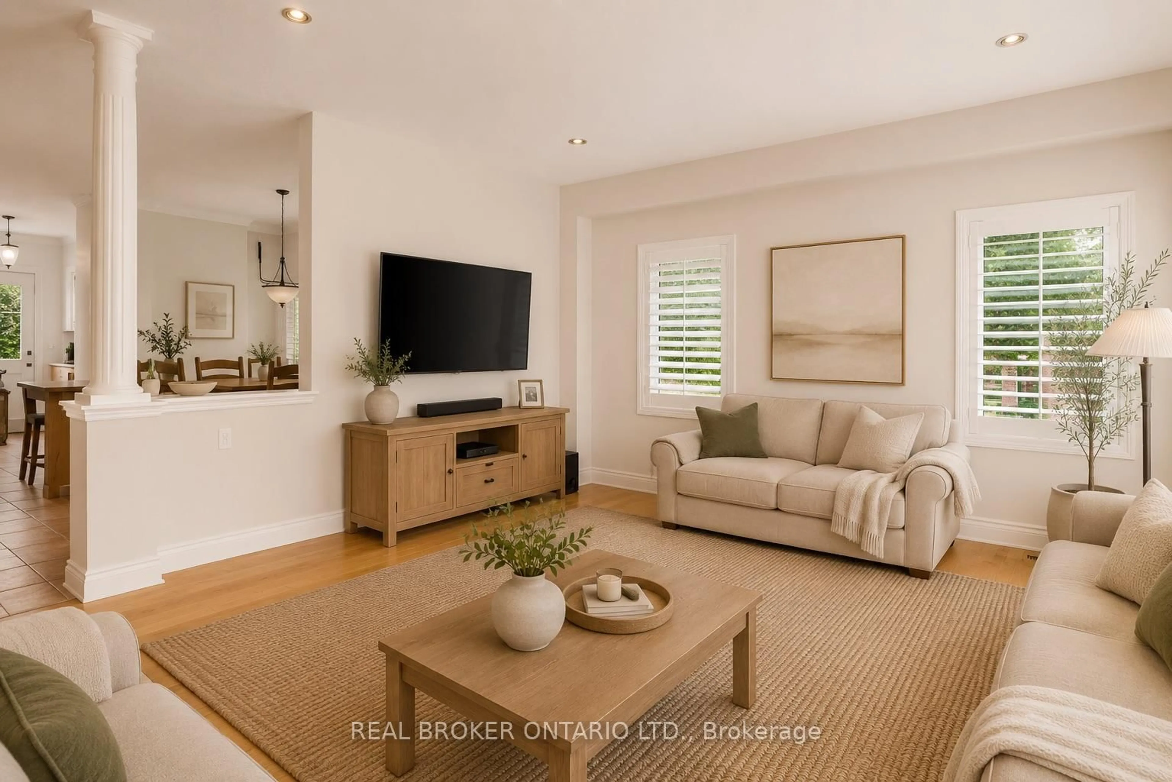 Living room with furniture, unknown for 457 Ravineview Way, Oakville Ontario L6H 6S8