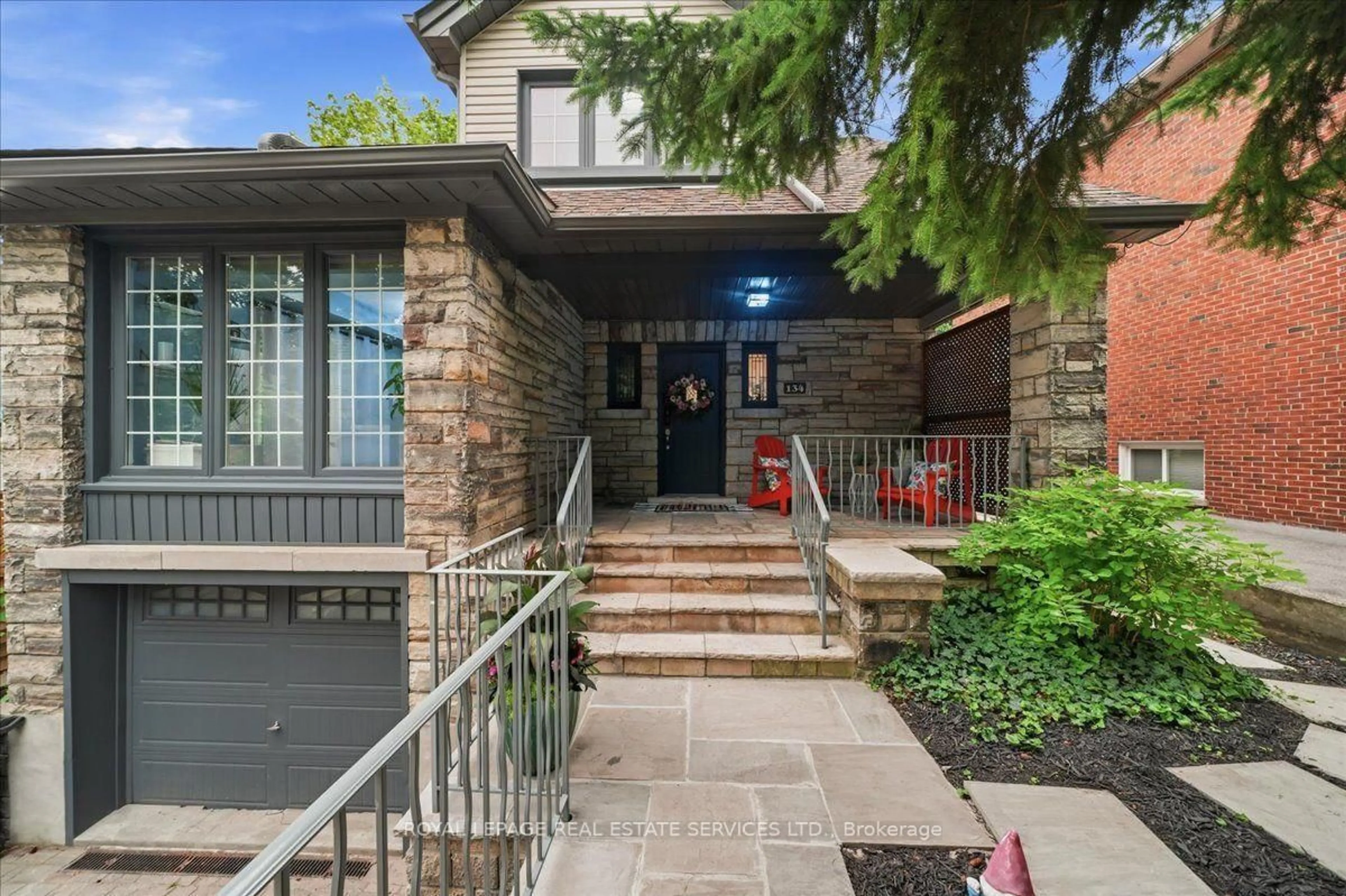 Home with brick exterior material, street for 134 Morningside Ave, Toronto Ontario M6S 1E2