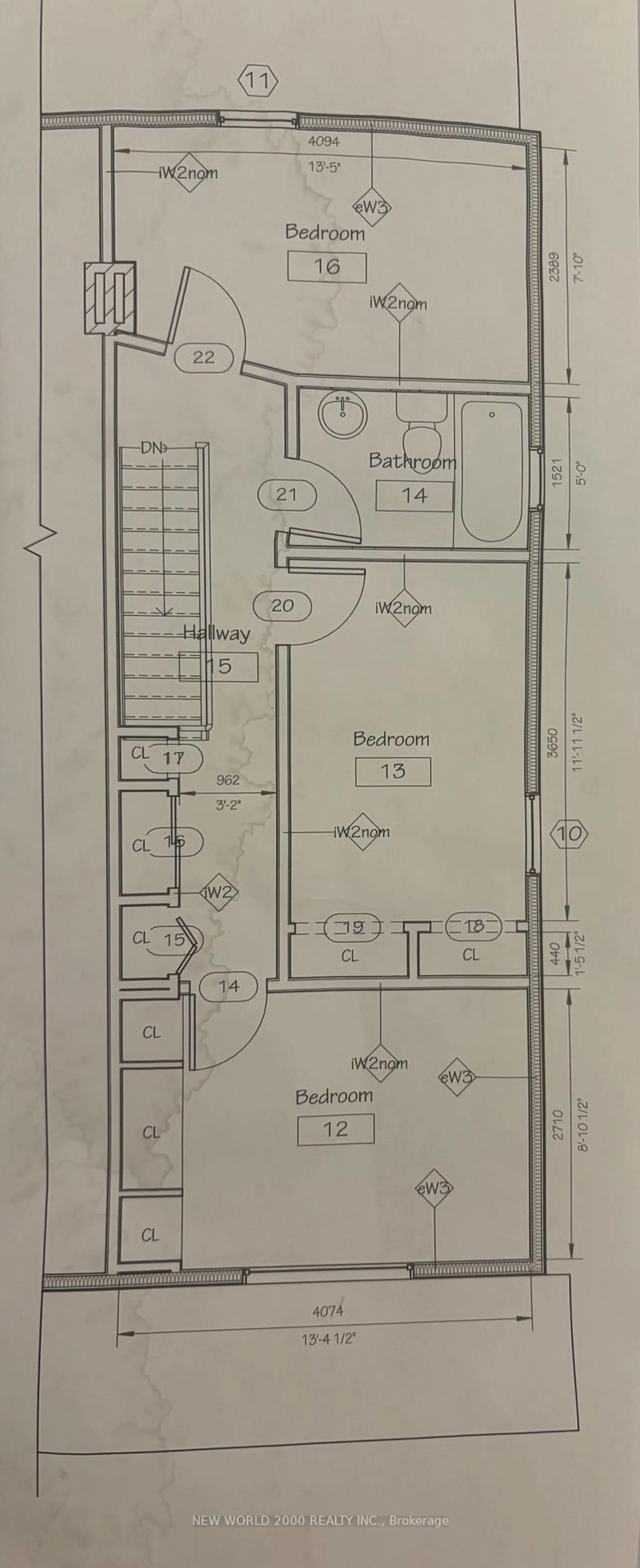 Floor plan for 20 Rockwell Ave, Toronto Ontario M6N 1N5