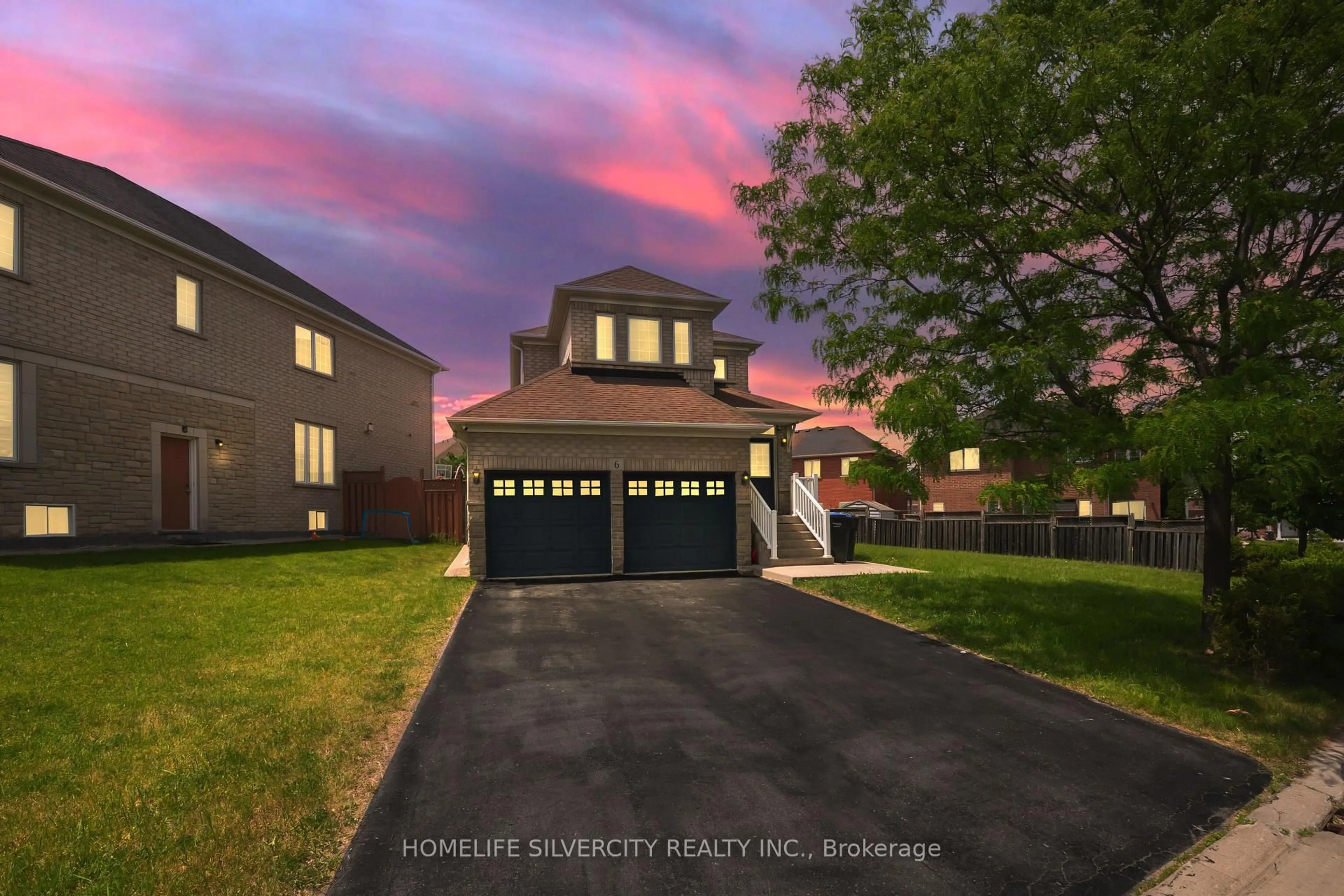 A pic from outside/outdoor area/front of a property/back of a property/a pic from drone, street for 6 Aria Lane, Brampton Ontario L6S 6J5