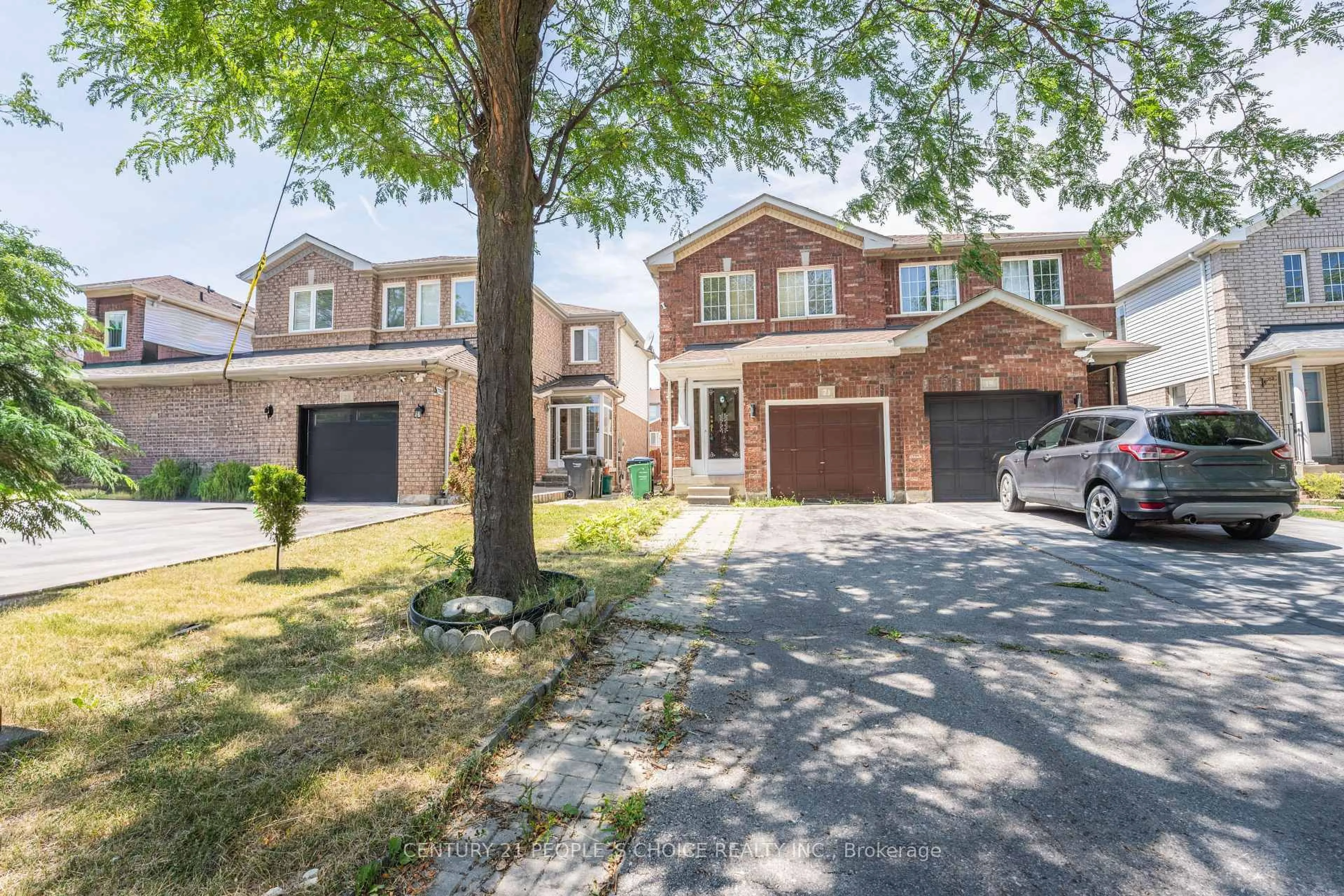 Home with brick exterior material, street for 21 Cordgrass Cres, Brampton Ontario L6R 2A3