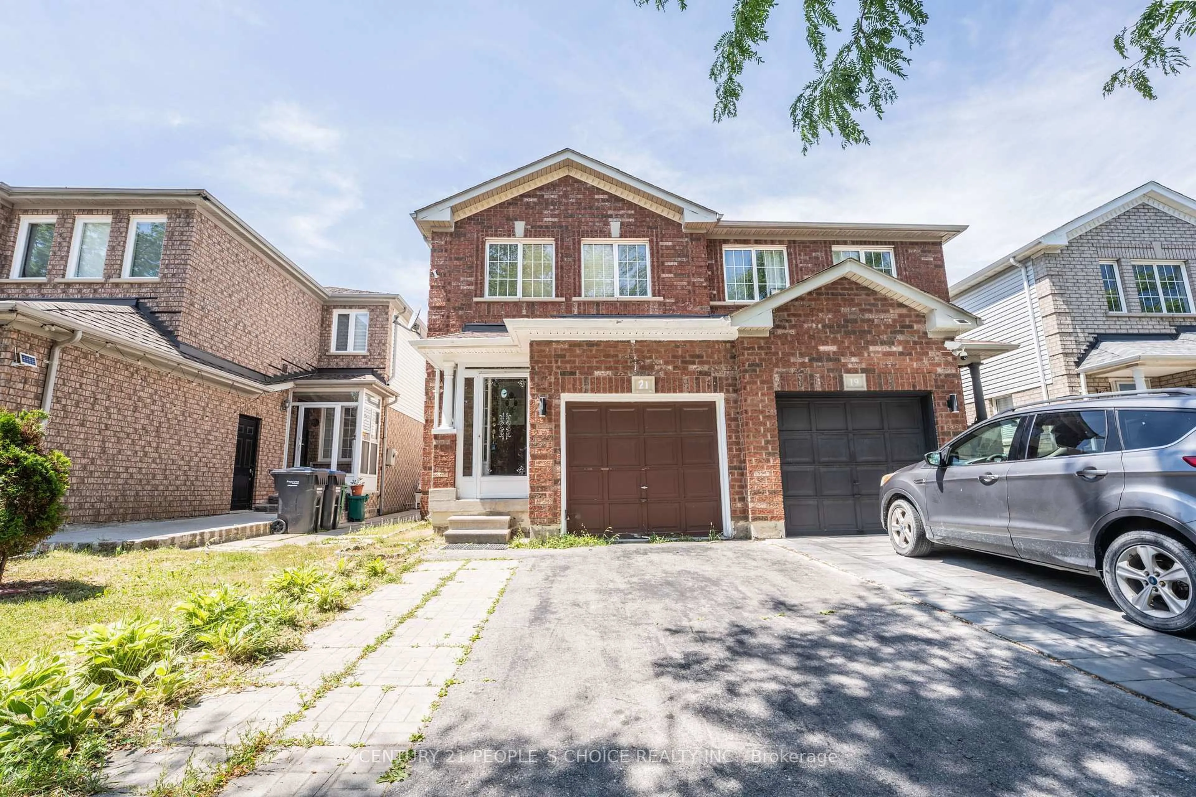 Home with brick exterior material, street for 21 Cordgrass Cres, Brampton Ontario L6R 2A3
