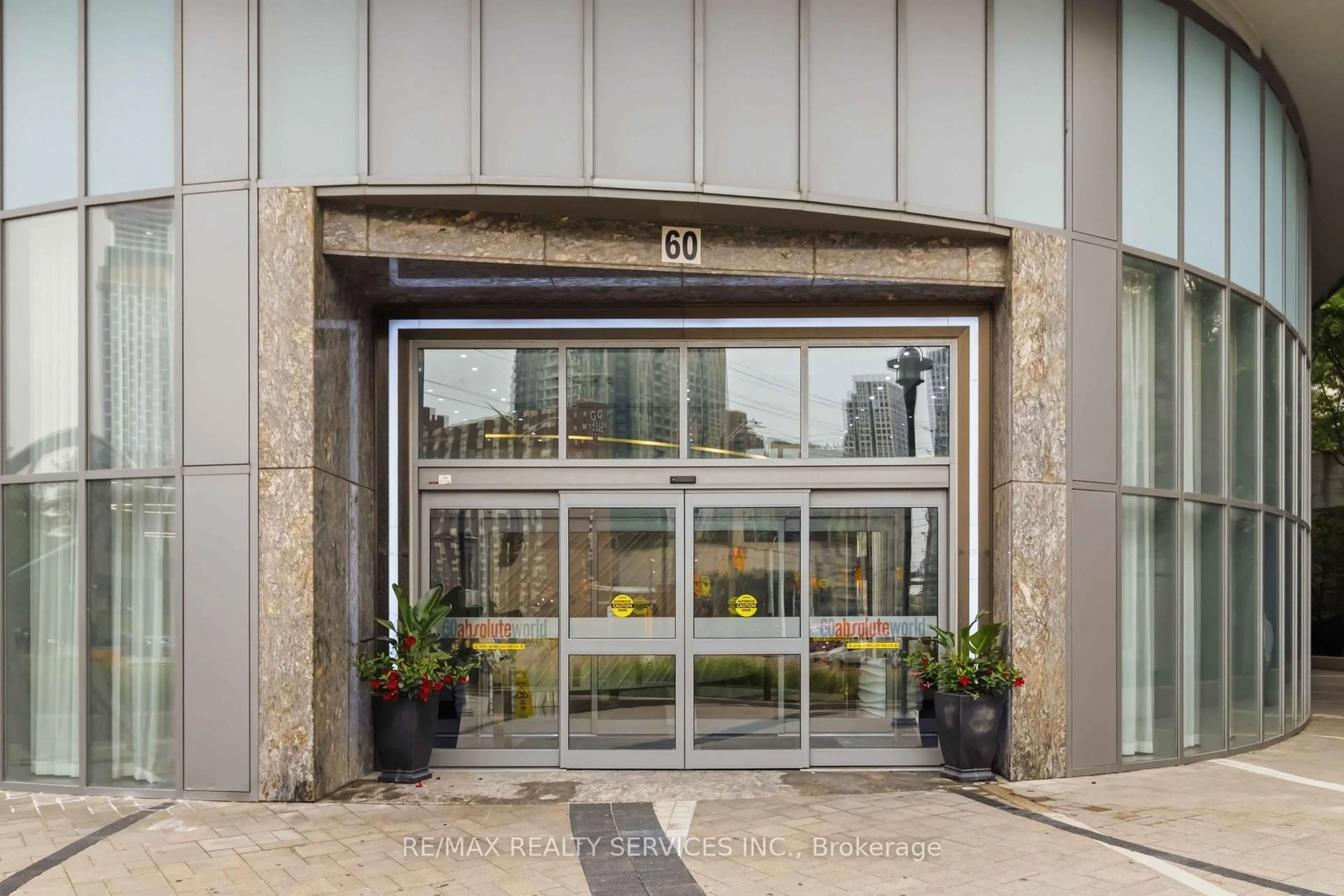 Indoor foyer for 60 Absolute Ave #1405, Mississauga Ontario L4Z 0A9