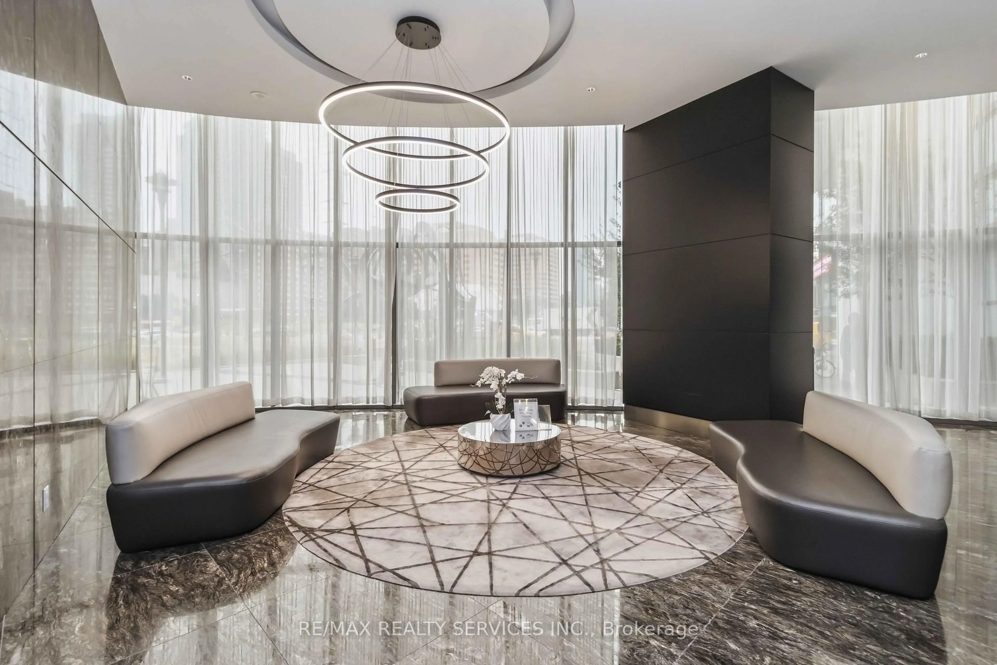 Lobby for 60 Absolute Ave #1405, Mississauga Ontario L4Z 0A9