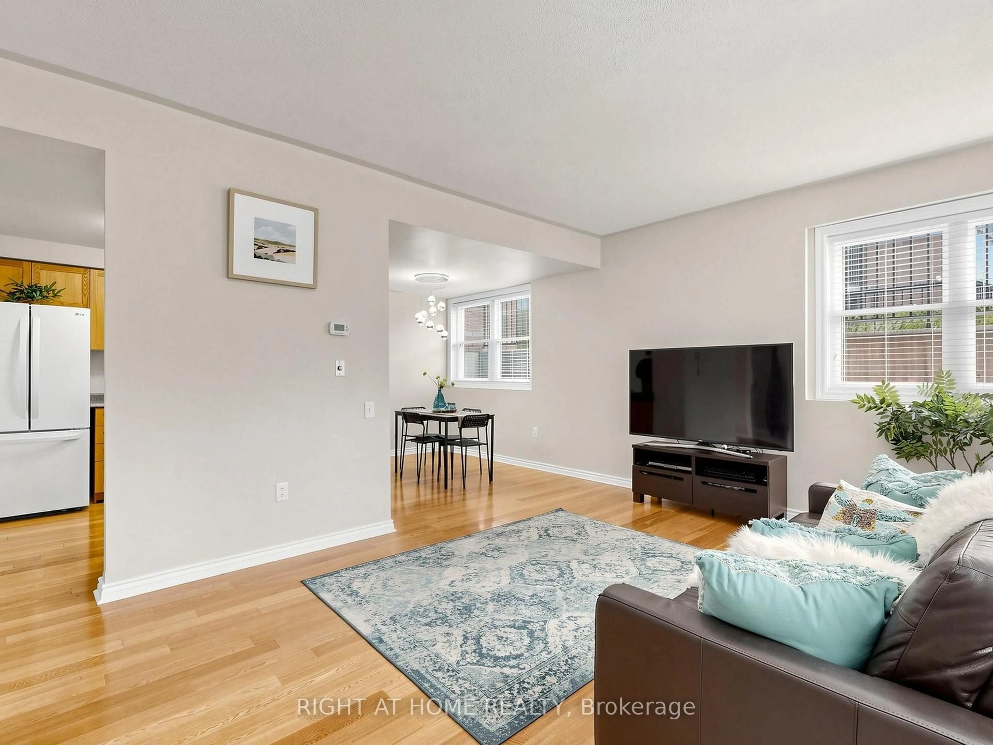 Living room with furniture, unknown for 760 Lawrence Ave #76, Toronto Ontario M6A 3E7