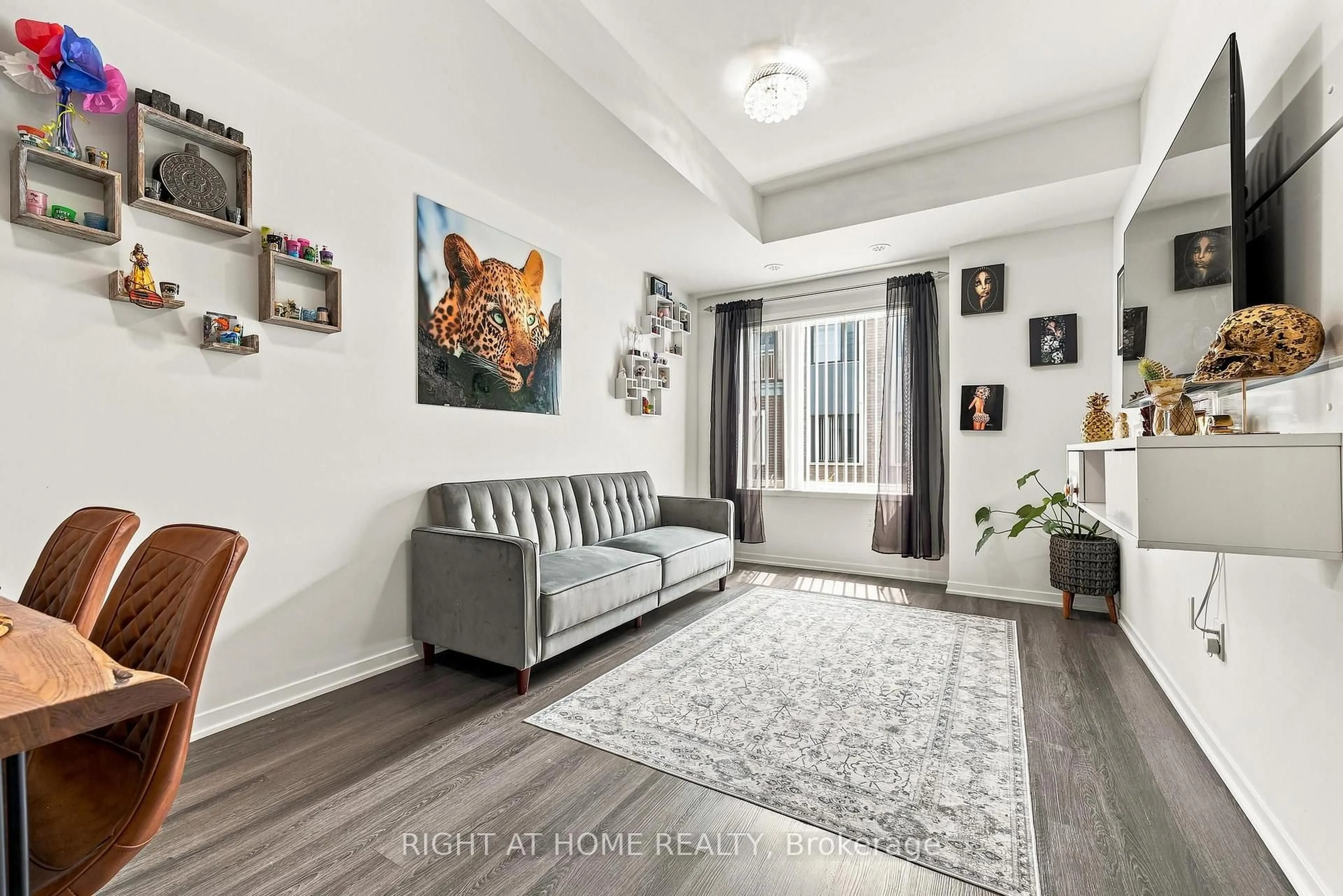 Living room with furniture, unknown for 20 William Jackson Way #86, Toronto Ontario M8V 0J7