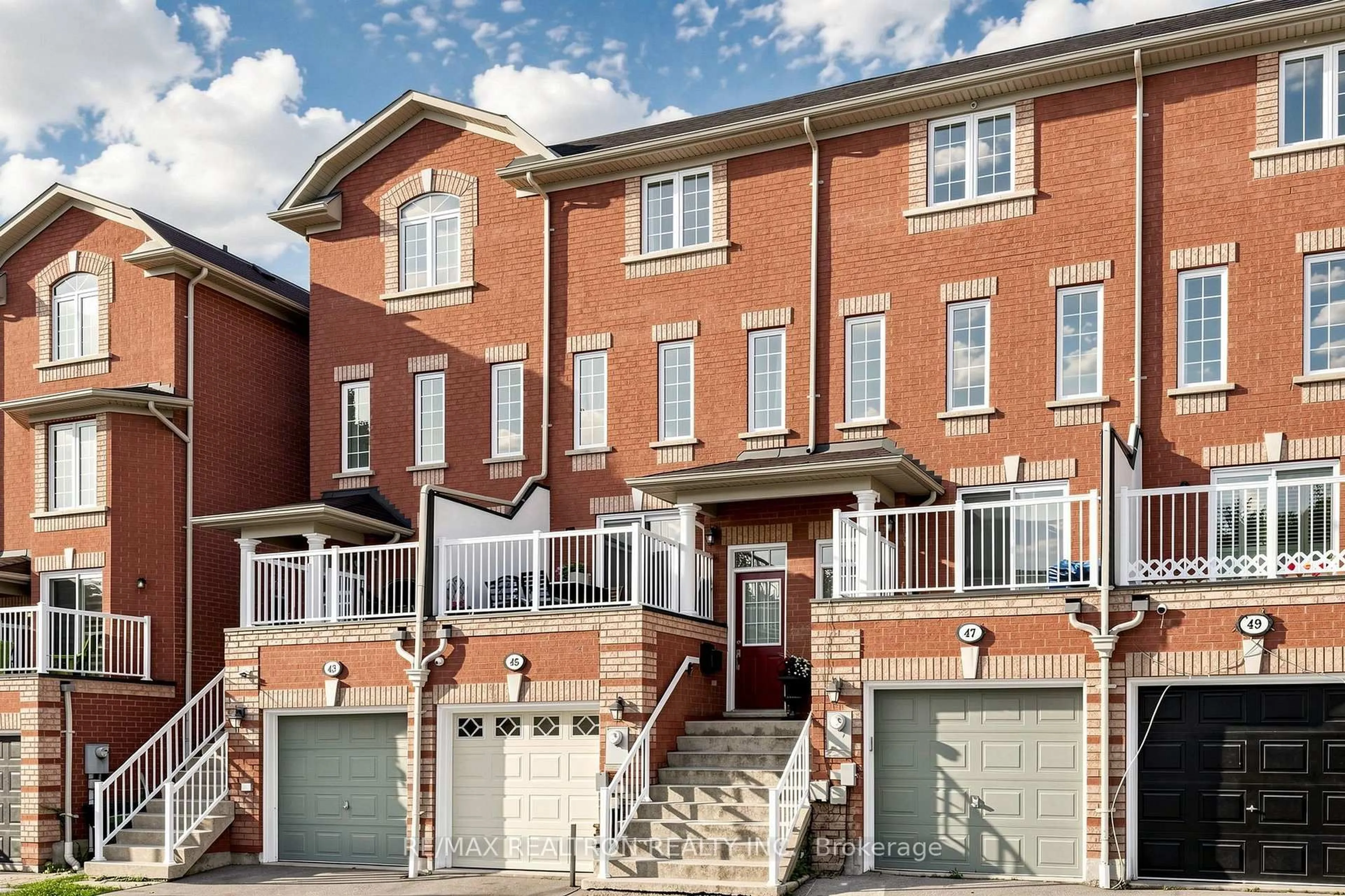 Home with brick exterior material, street for 45 Beograd Gdns, Toronto Ontario M6B 4N2