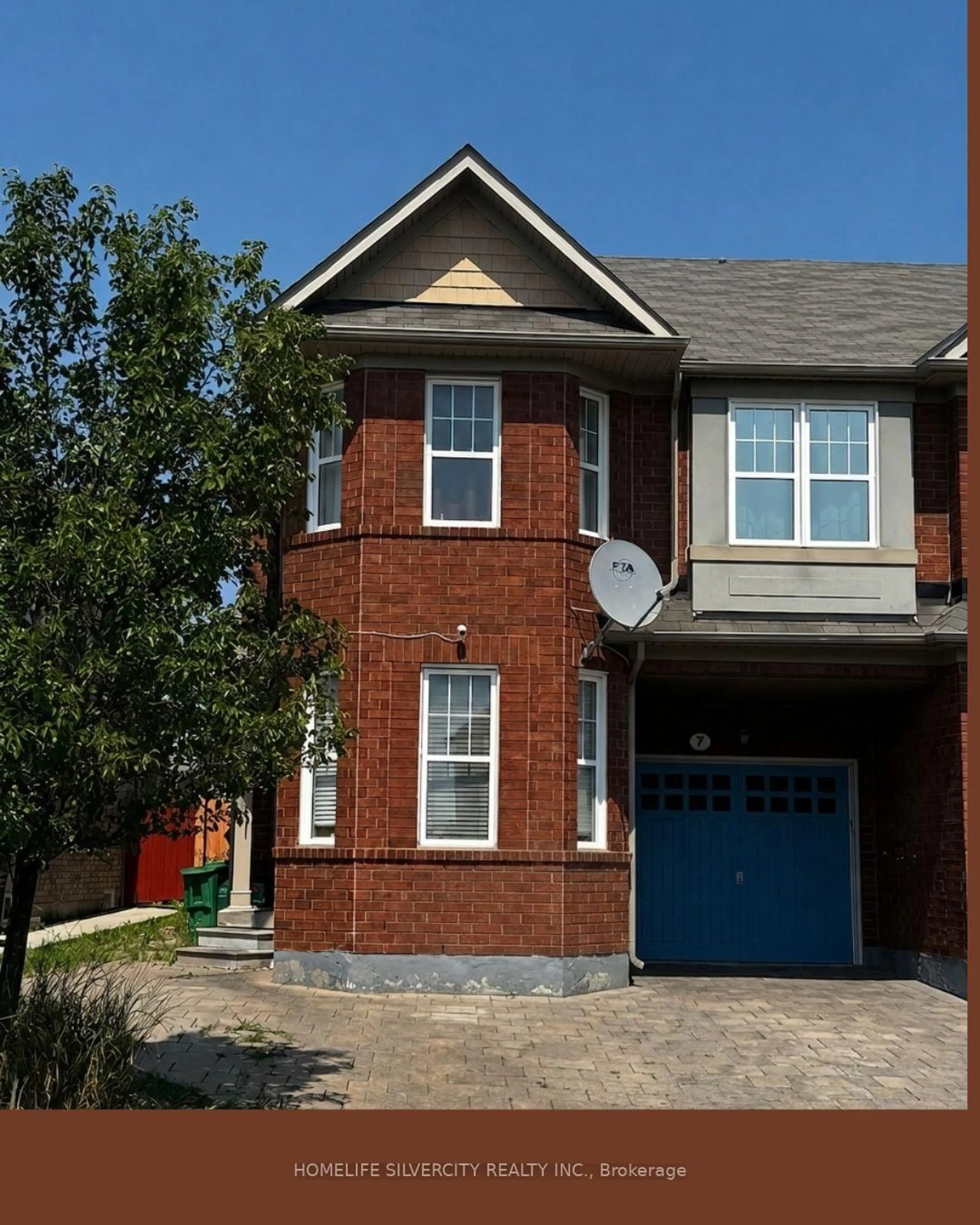 Home with brick exterior material, street for 7 Biddens Sq, Brampton Ontario L6P 3R2