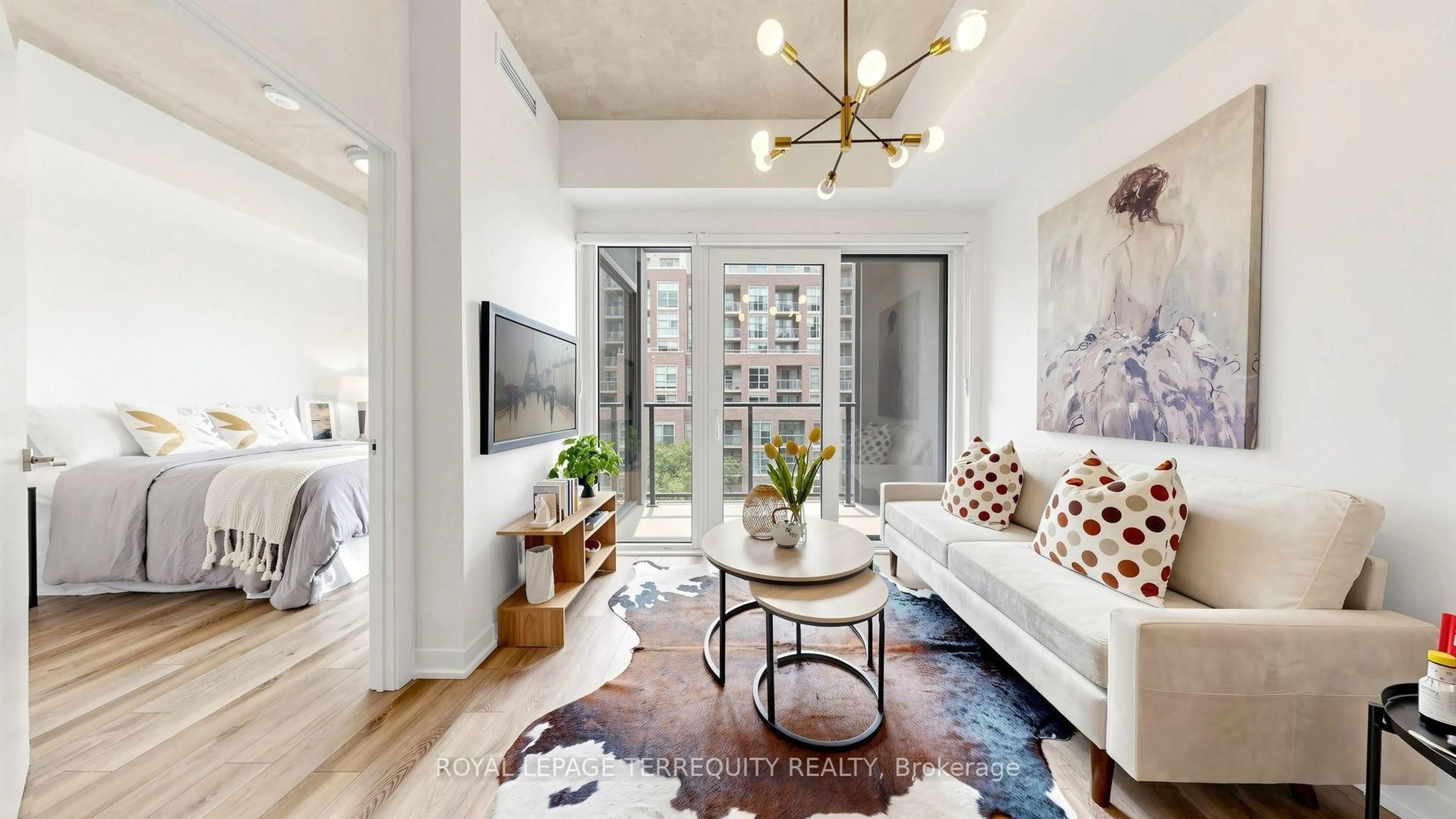 Living room with furniture, unknown for 1808 St Clair Ave #510, Toronto Ontario M6N 0C1