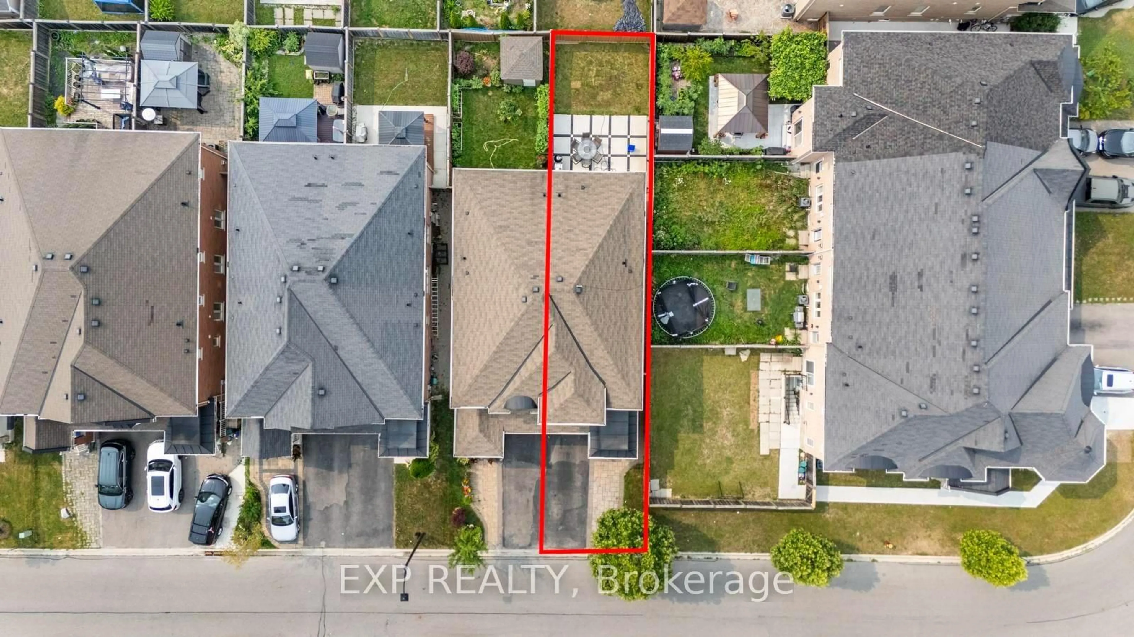 A pic from outside/outdoor area/front of a property/back of a property/a pic from drone, street for 717 Megson Terr, Milton Ontario L9T 8K5