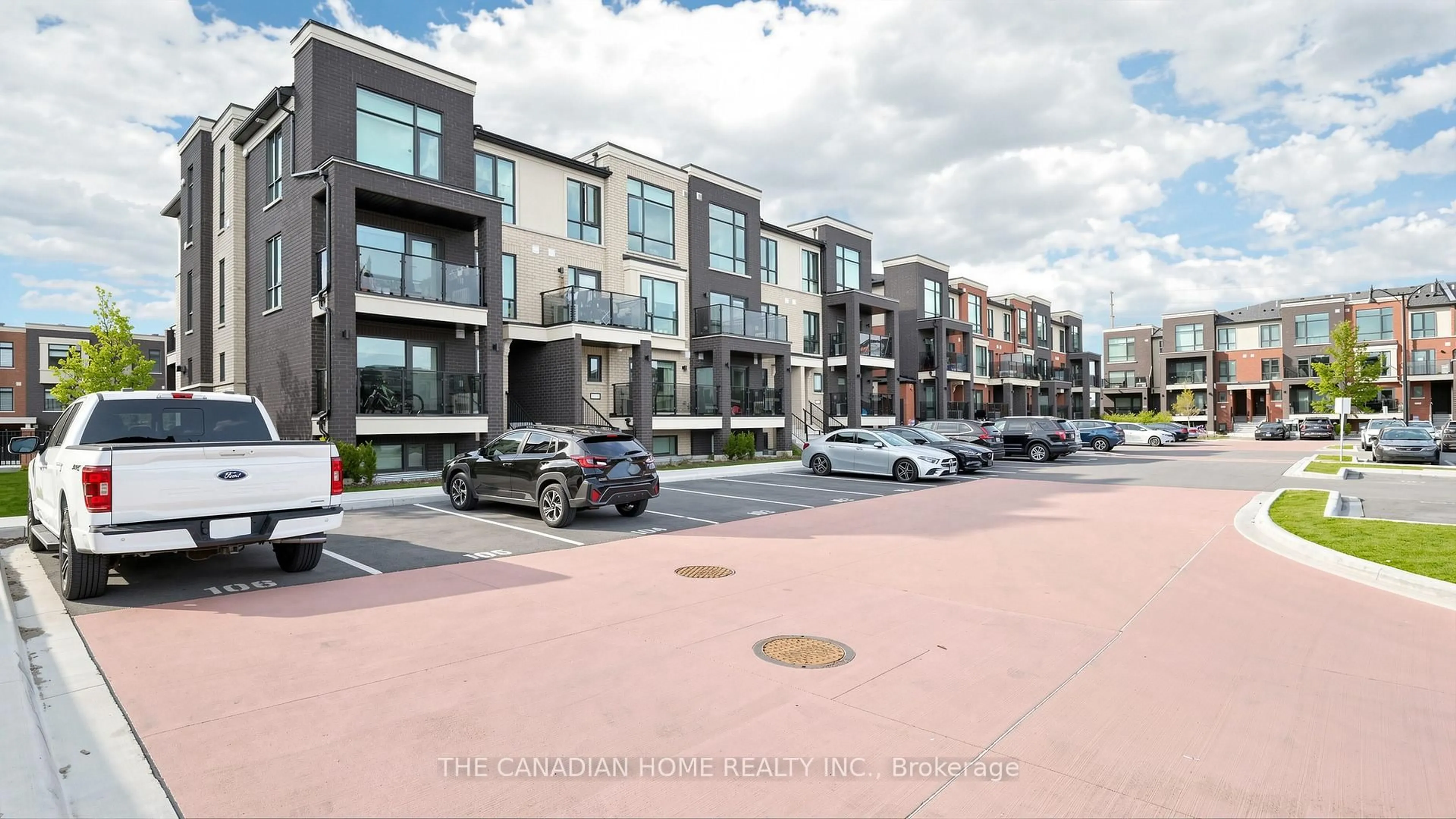 A pic from outside/outdoor area/front of a property/back of a property/a pic from drone, street for 55 Romilly Ave #20, Brampton Ontario L7A 5L8