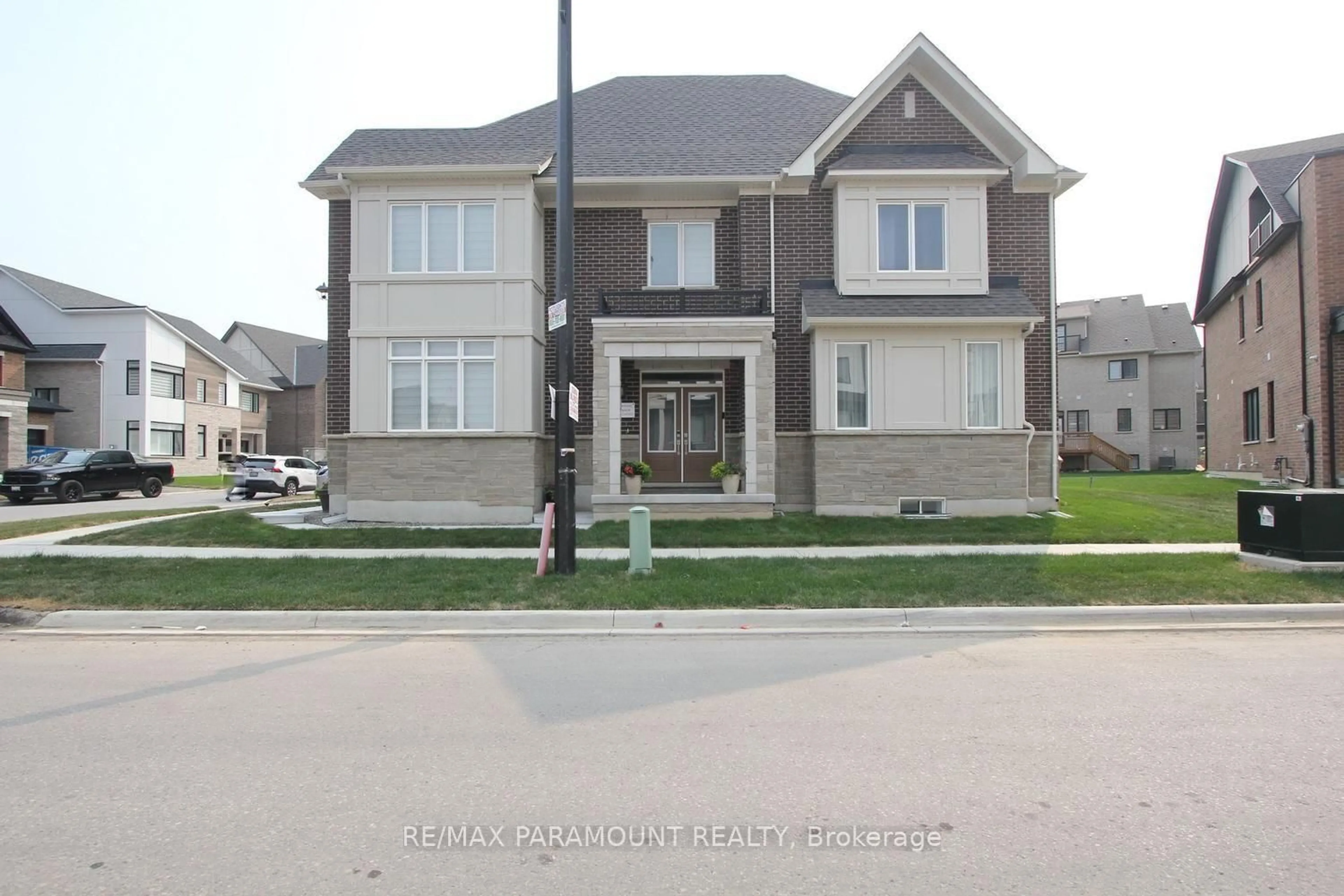 Home with brick exterior material, street for 24 Kings Hill Dr, Brampton Ontario L7A 5L9