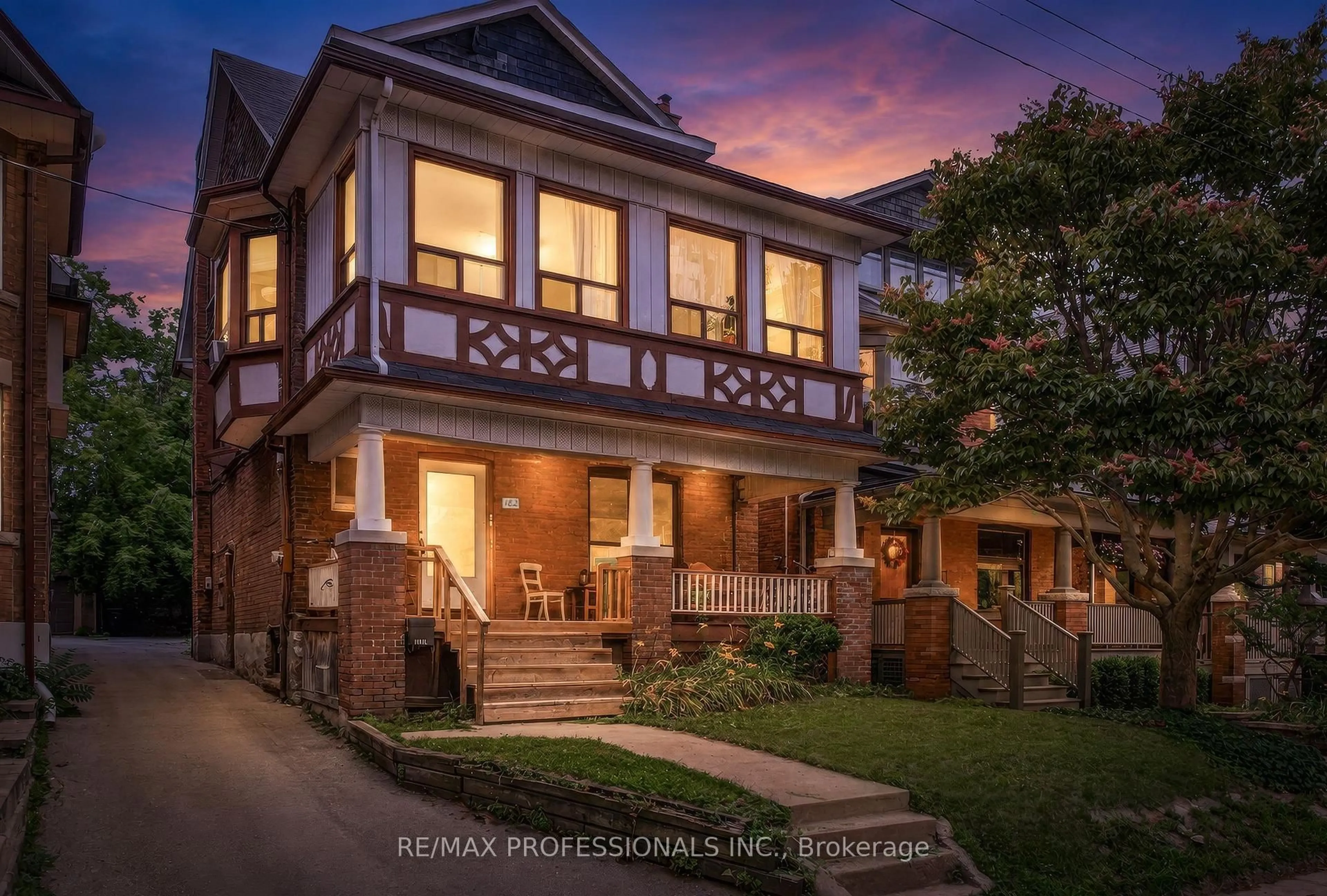 Home with brick exterior material, street for 182 Geoffrey St, Toronto Ontario M6R 1P7