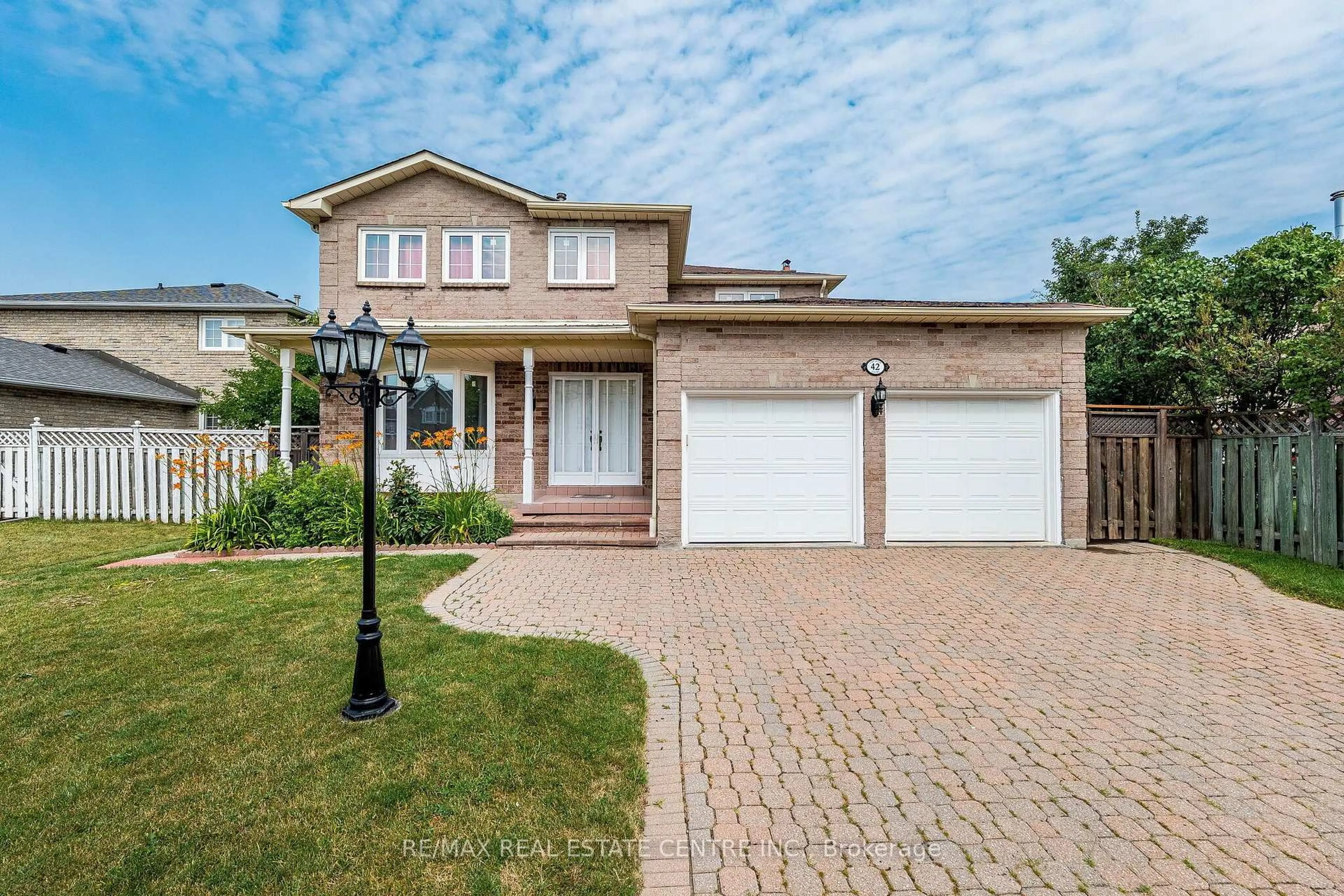 Home with brick exterior material, street for 42 Lafleur Crt, Brampton Ontario L6Y 3L7