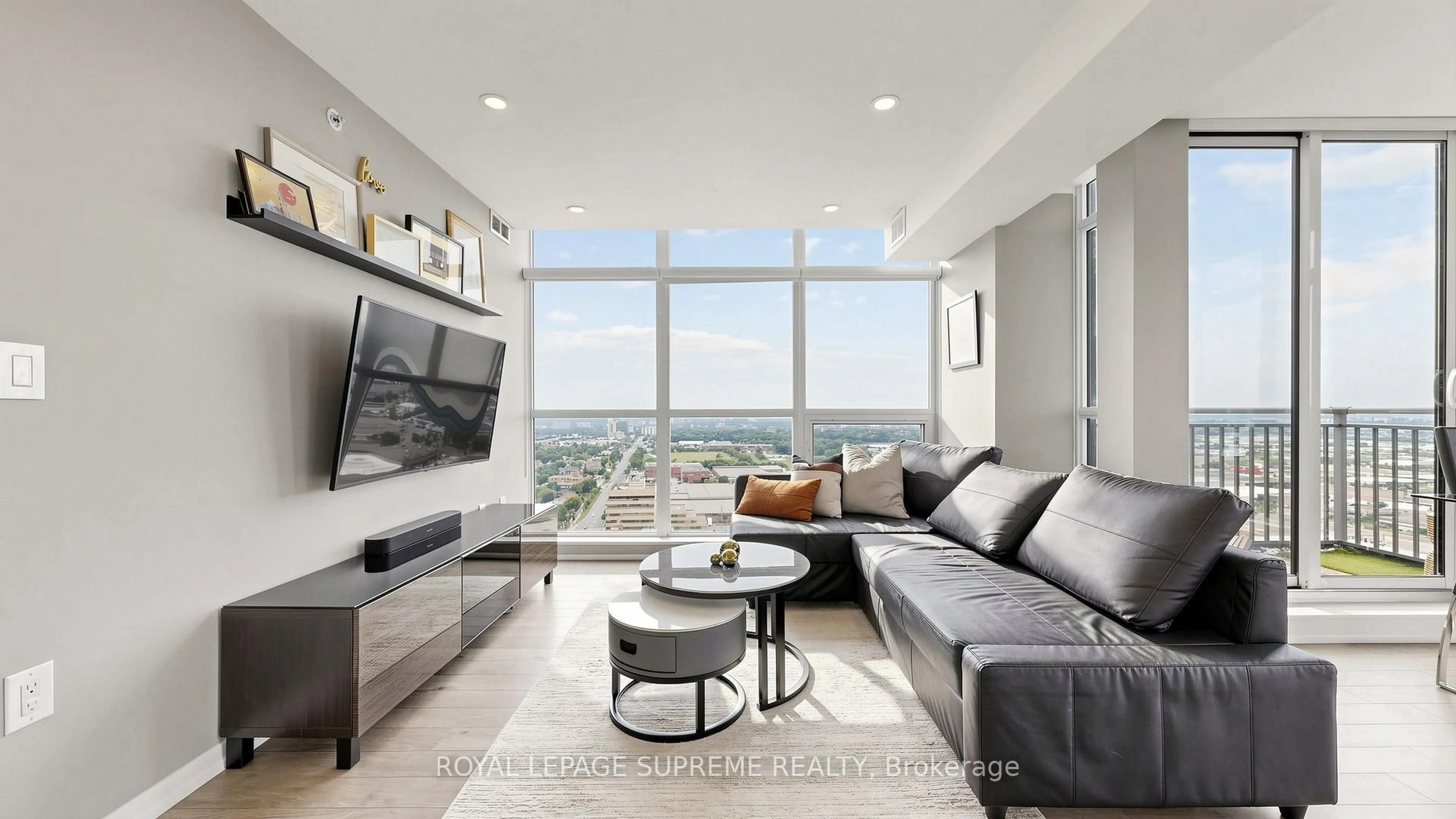 Living room with furniture, unknown for 830 Lawrence Ave #2702, Toronto Ontario M6A 0B6
