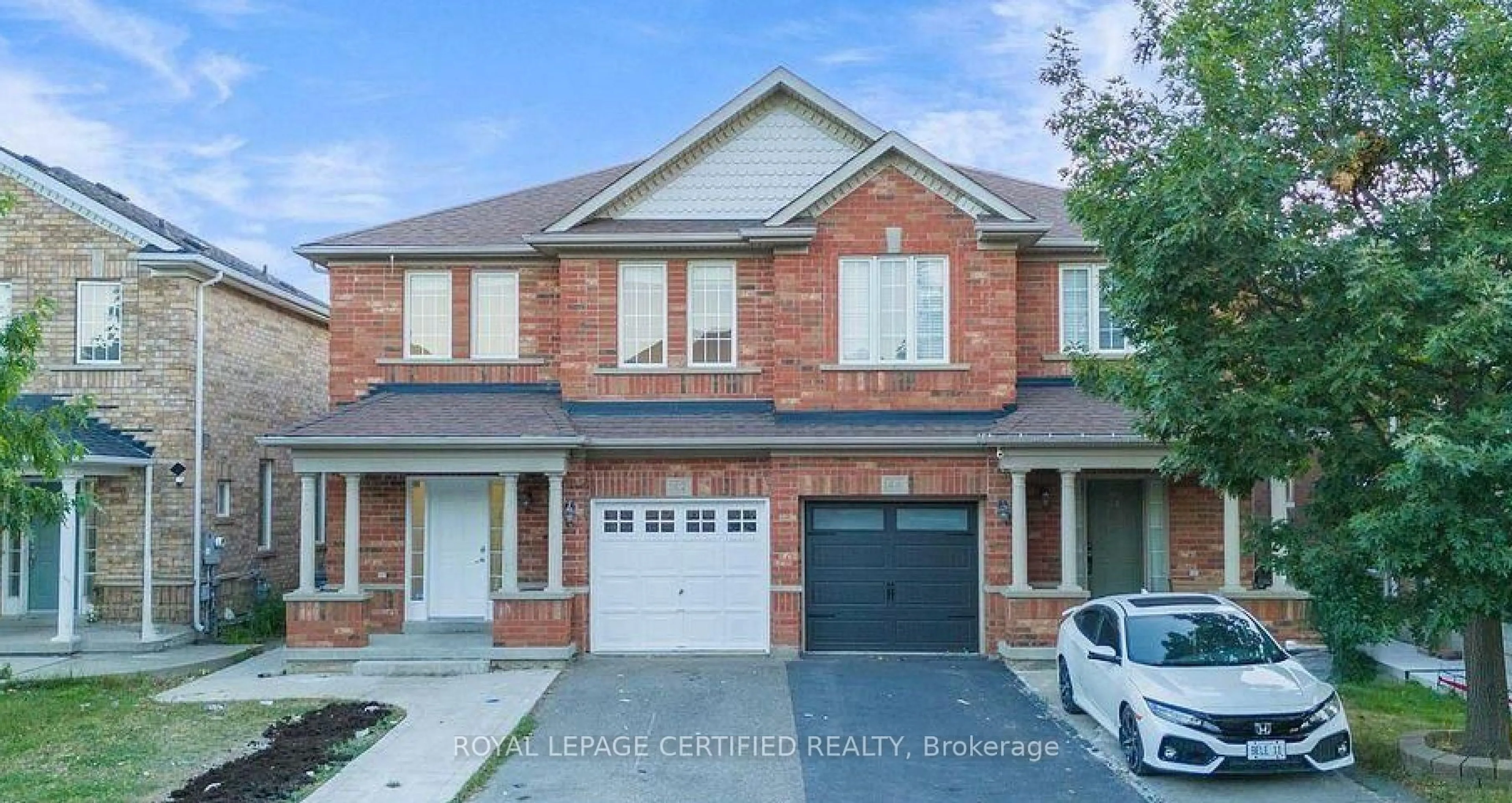 Home with brick exterior material, street for 42 Trumpet Valley Blvd, Brampton Ontario L7A 3N8