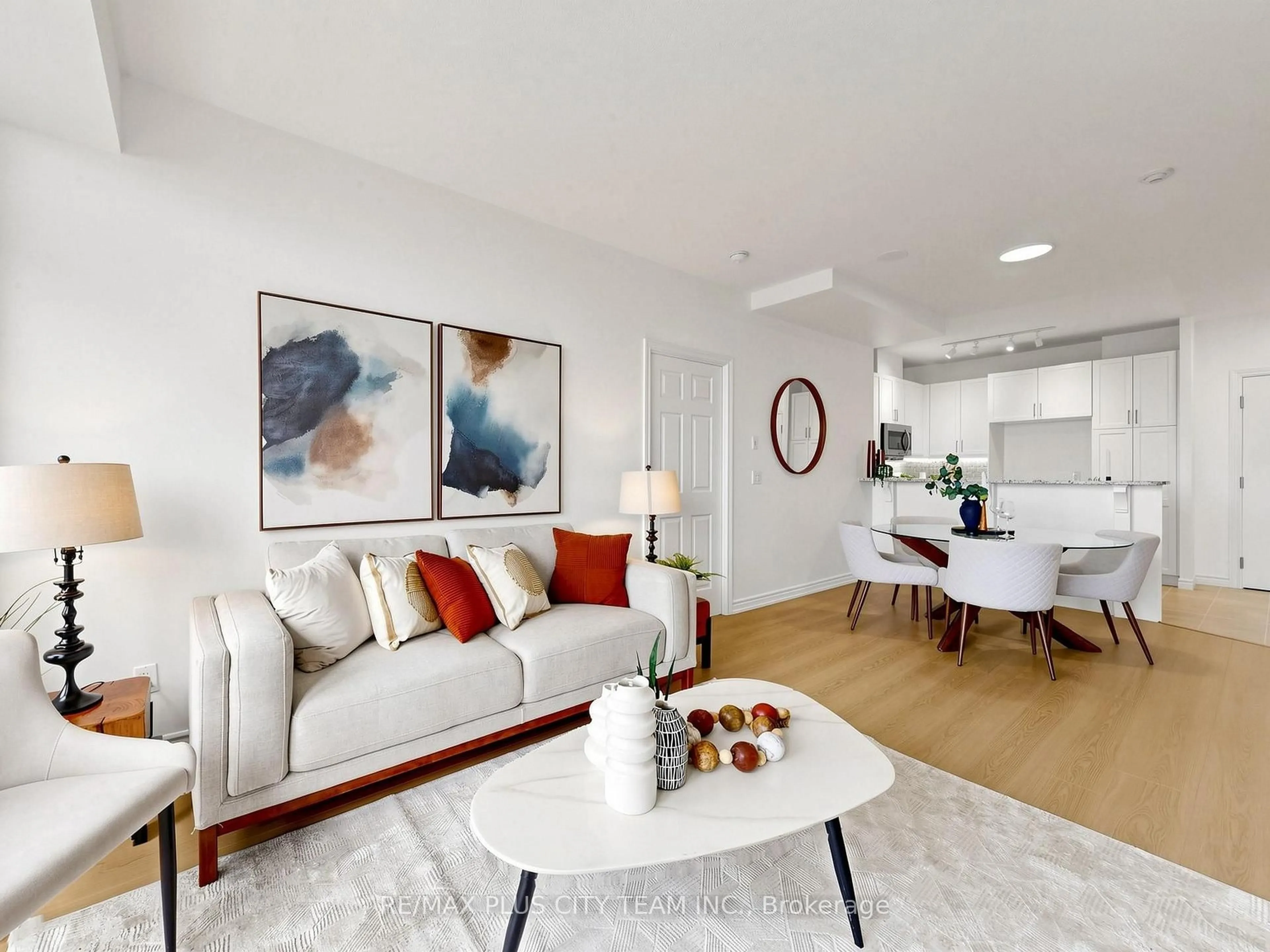 Living room with furniture, unknown for 1135 Royal York Rd #1009, Toronto Ontario M9A 0C3