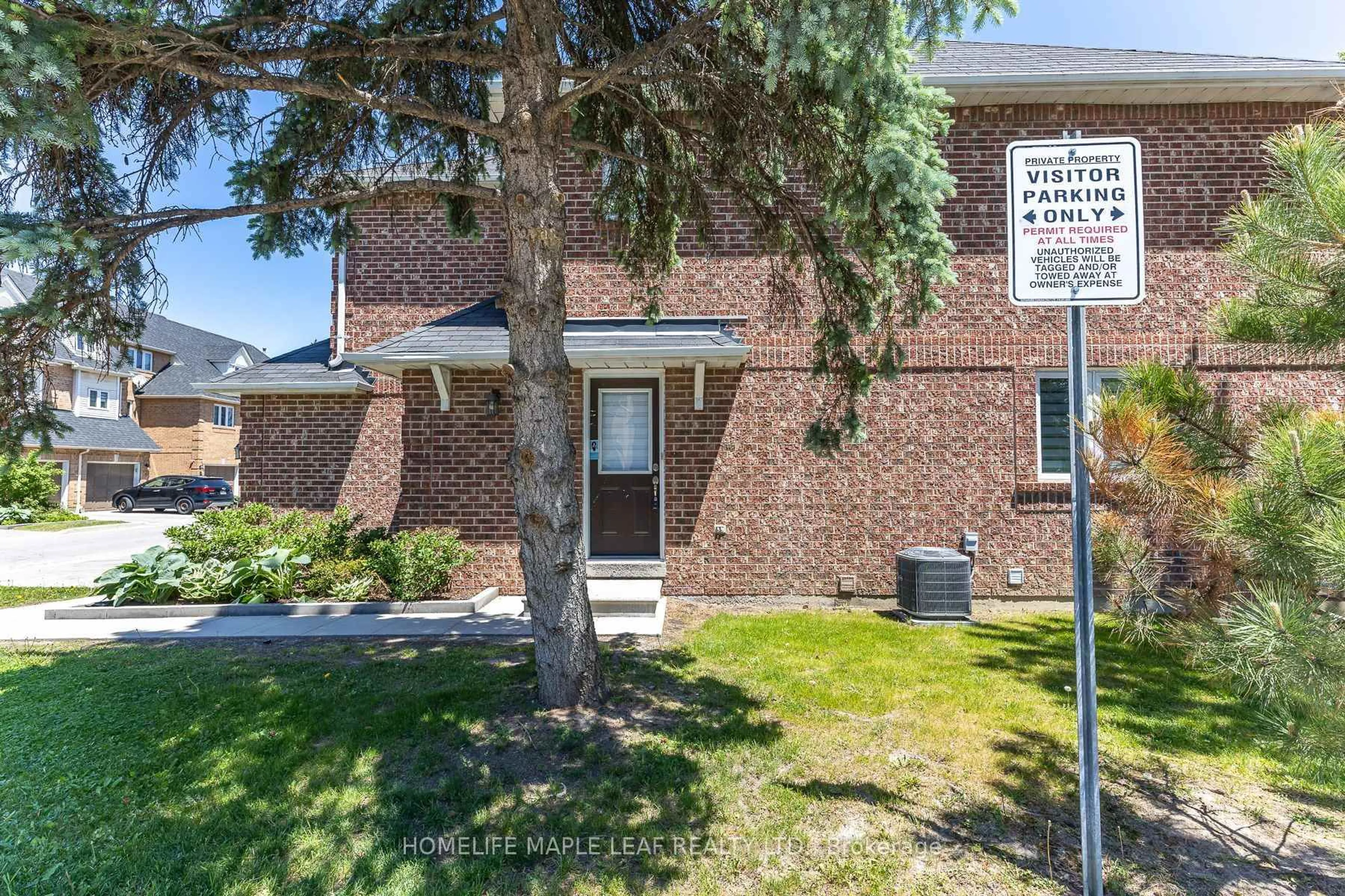 Home with brick exterior material, street for 45 Bristol Rd #10, Mississauga Ontario L4Z 3P5