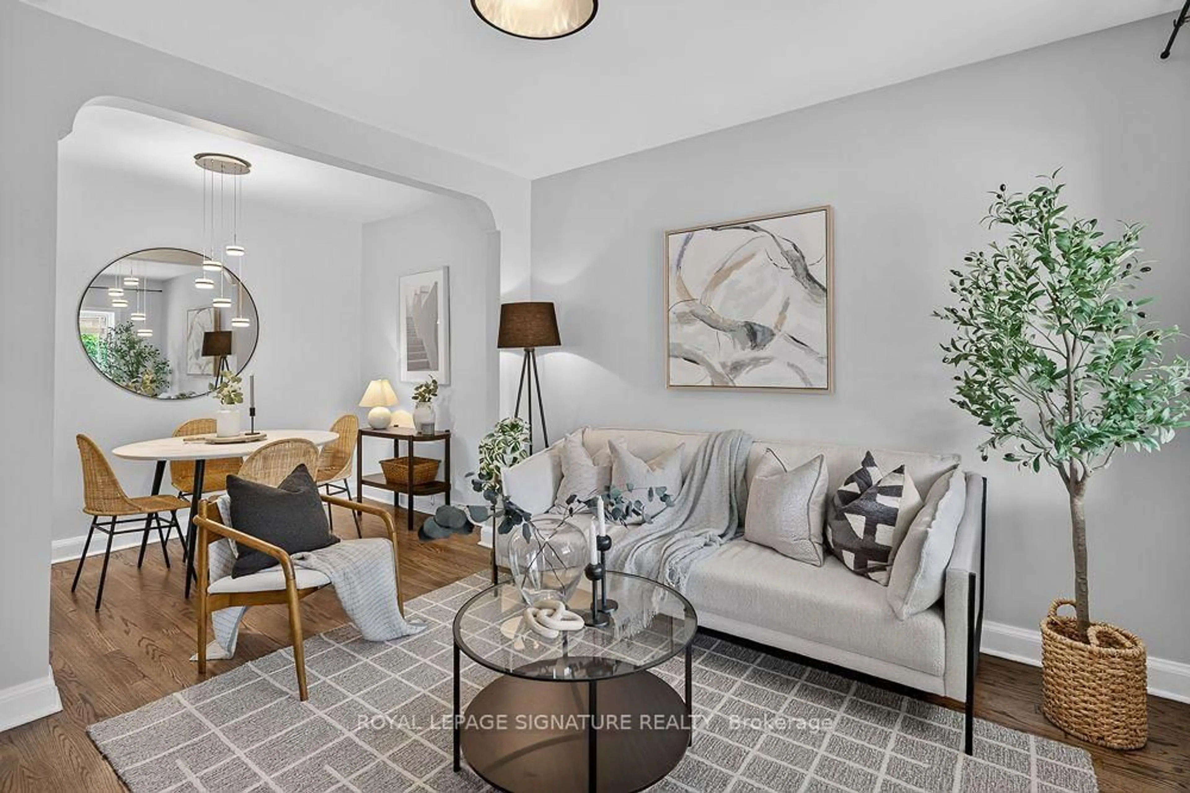 Living room with furniture, unknown for 124 Eileen Ave, Toronto Ontario M6N 1W1