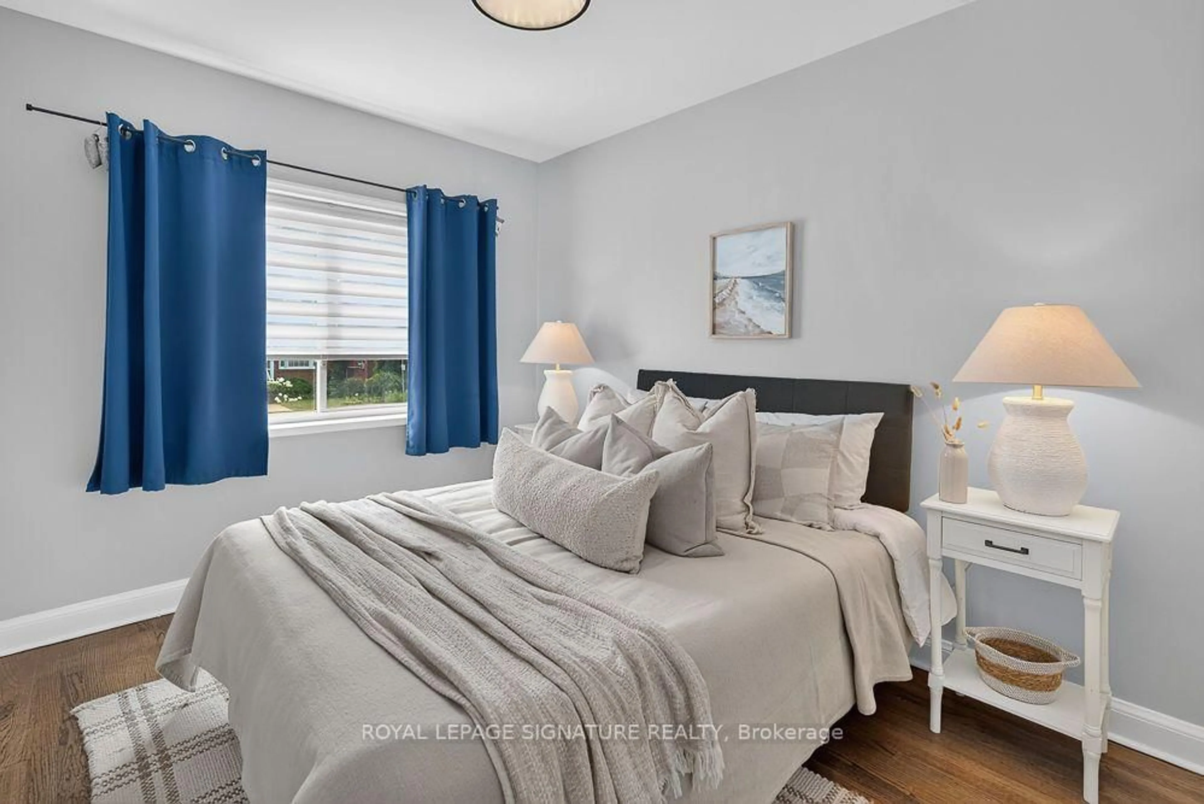 Bedroom with bed, unknown for 124 Eileen Ave, Toronto Ontario M6N 1W1