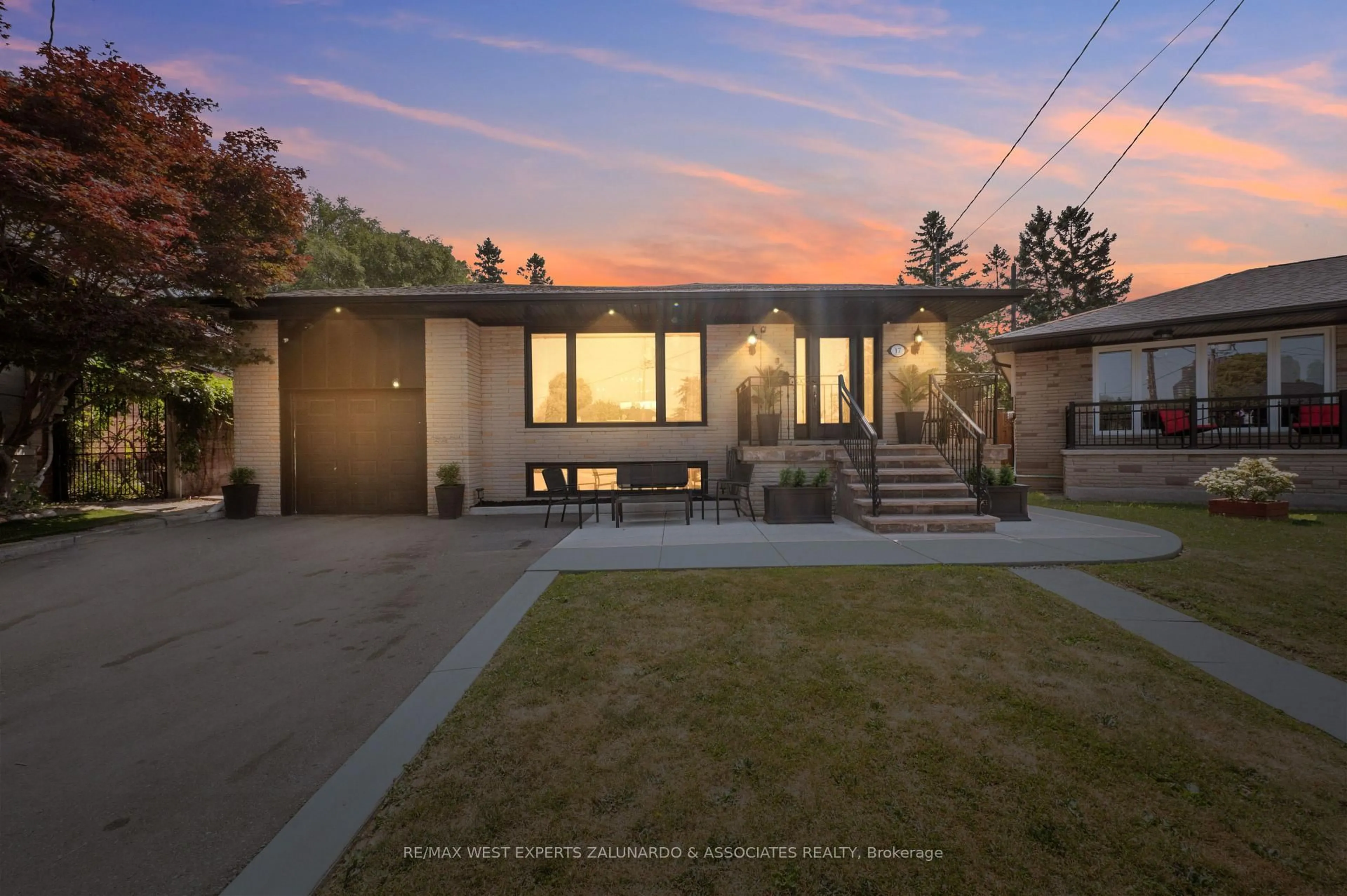 Home with brick exterior material, street for 17 Krieger Cres, Toronto Ontario M6A 1K4