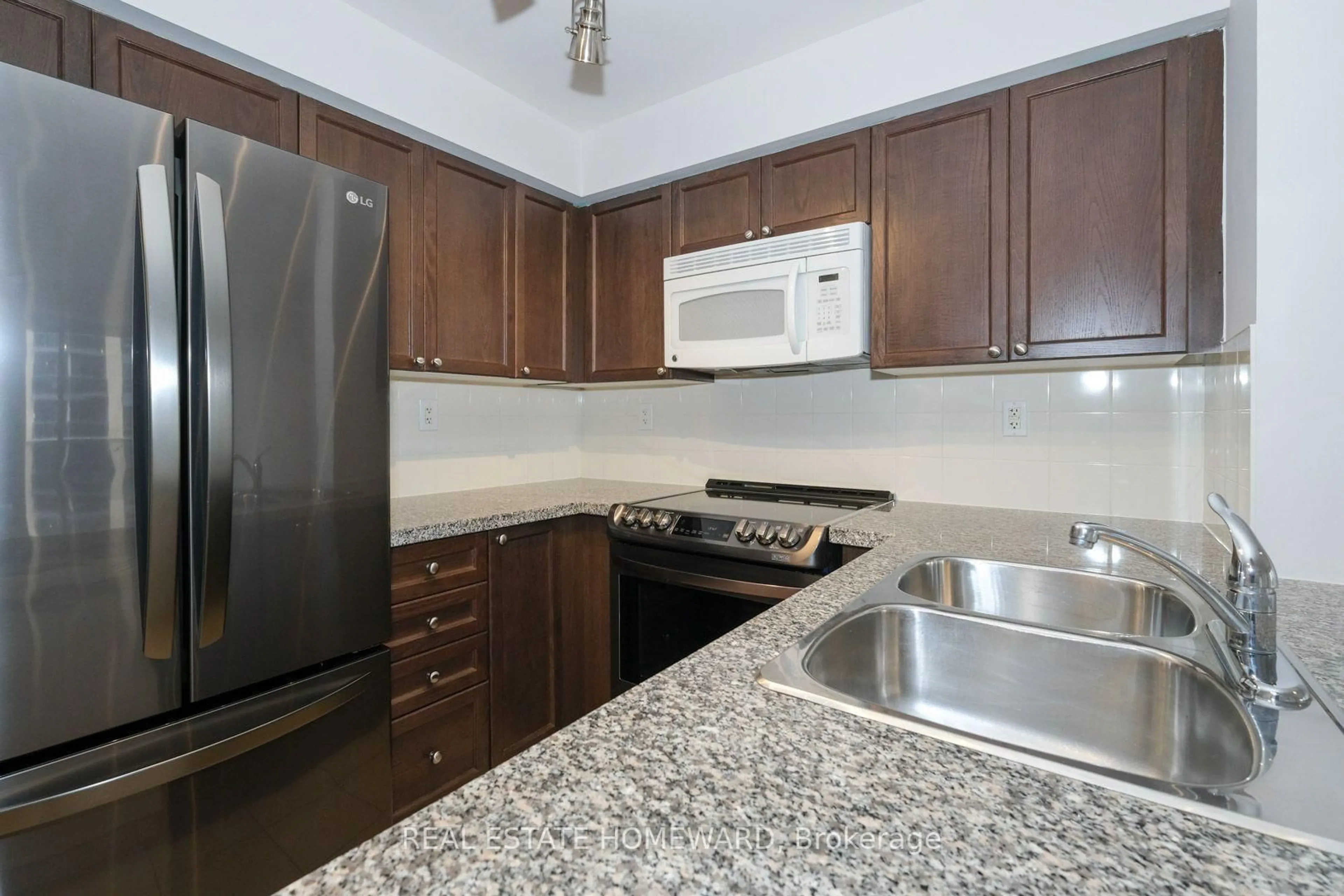 Standard kitchen, unknown for 5 Michael Power Pl #1805, Toronto Ontario M9A 0A3