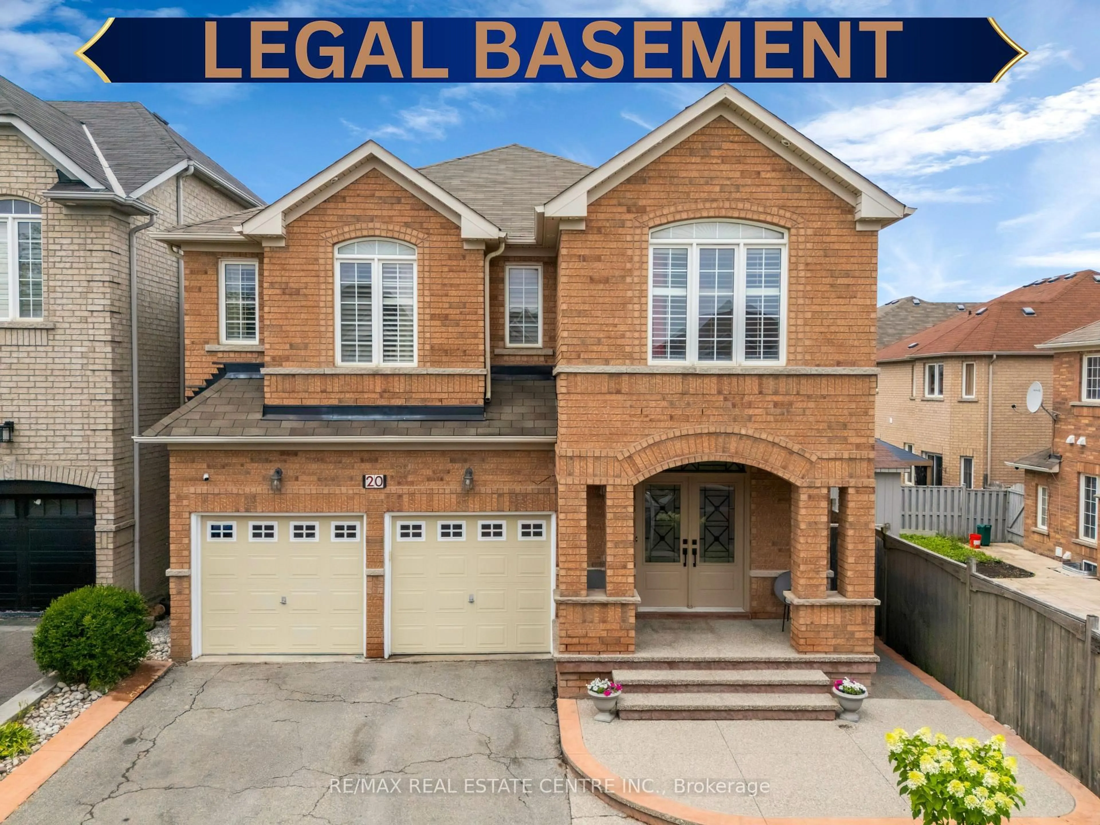 Home with brick exterior material, street for 20 Sparhill St, Brampton Ontario L6R 0P1