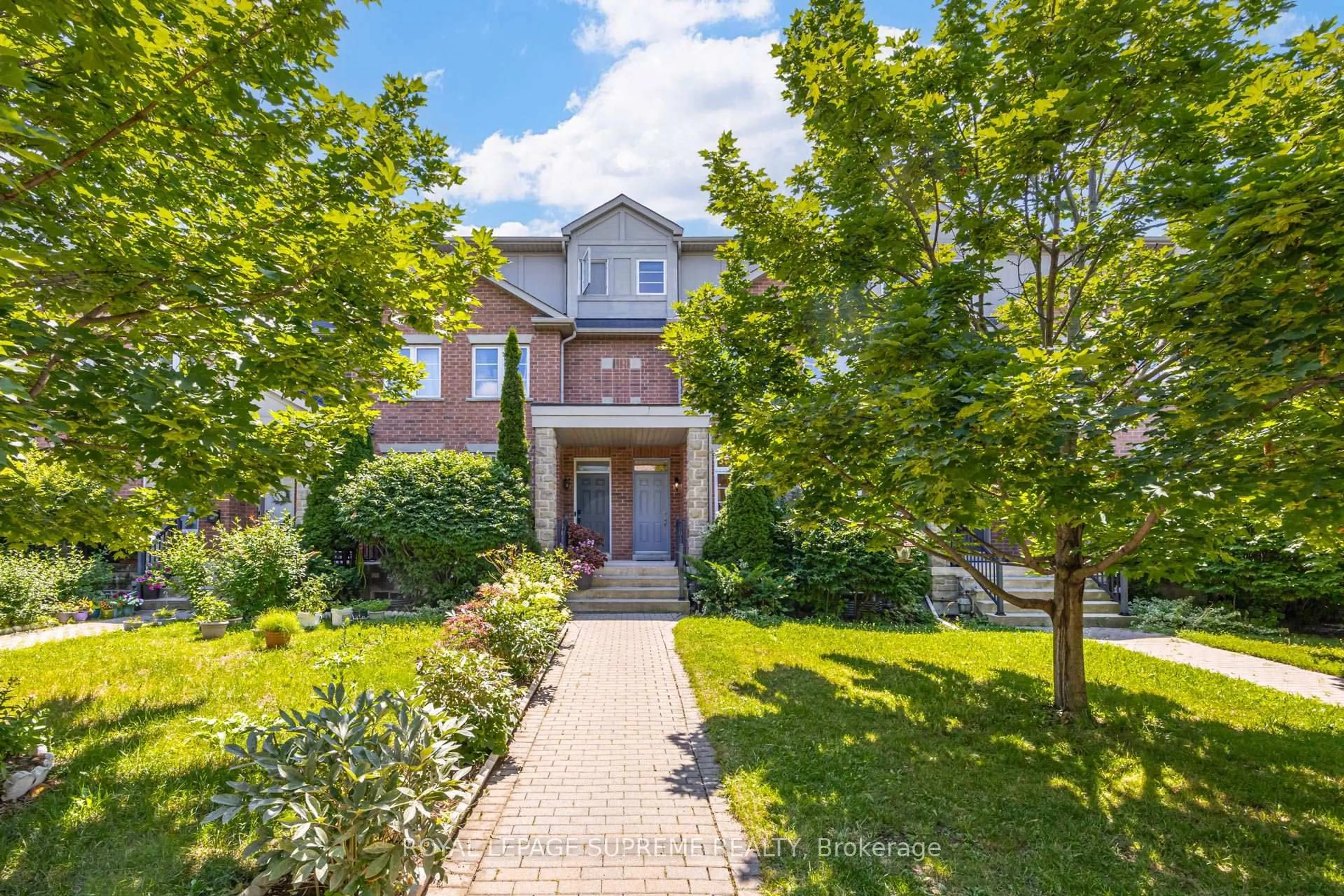 Home with brick exterior material, street for 19B Hobden Pl, Toronto Ontario M9R 3R6