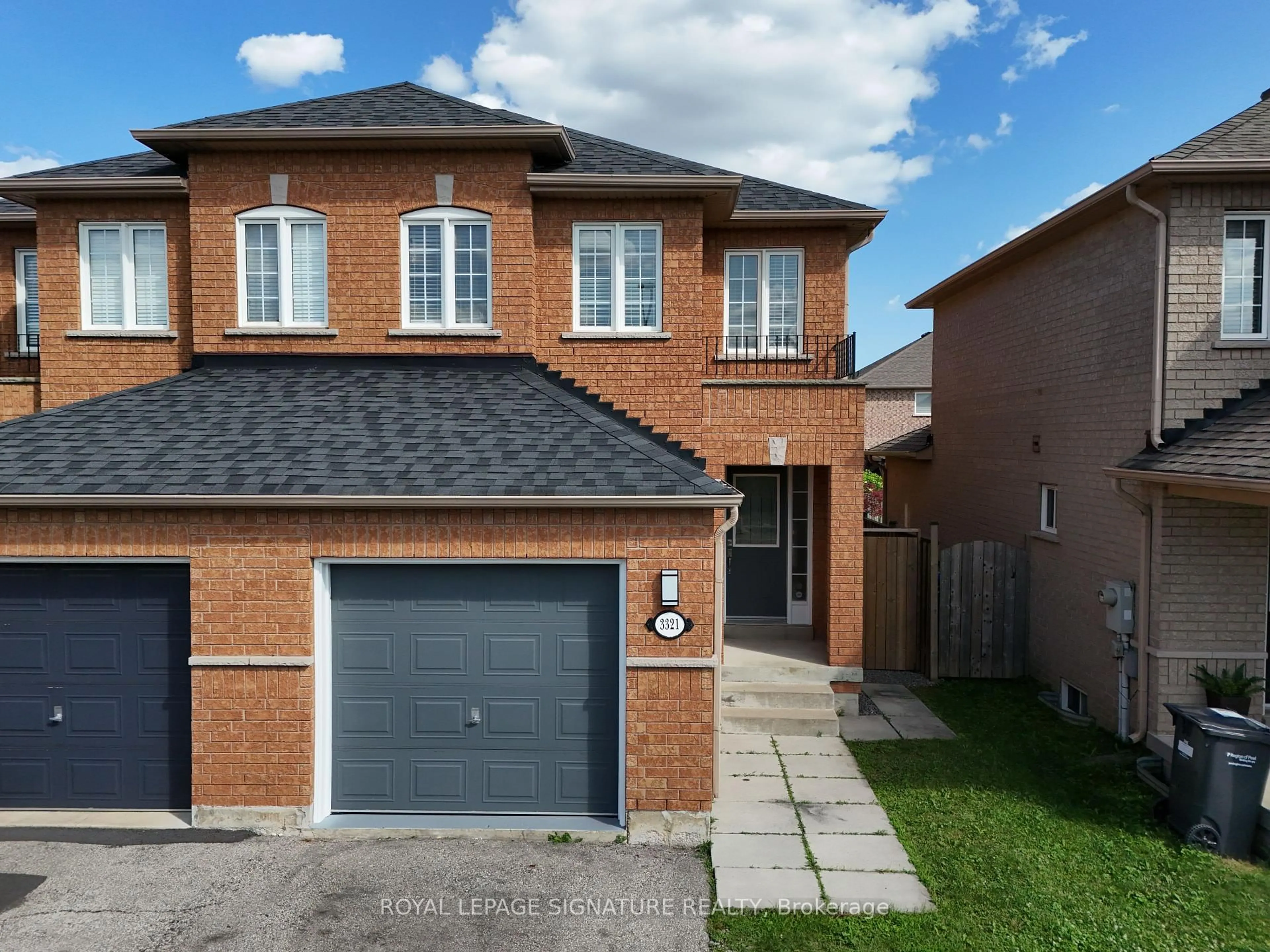 Home with brick exterior material, street for 3321 Raindance Cres, Mississauga Ontario L5N 8L7