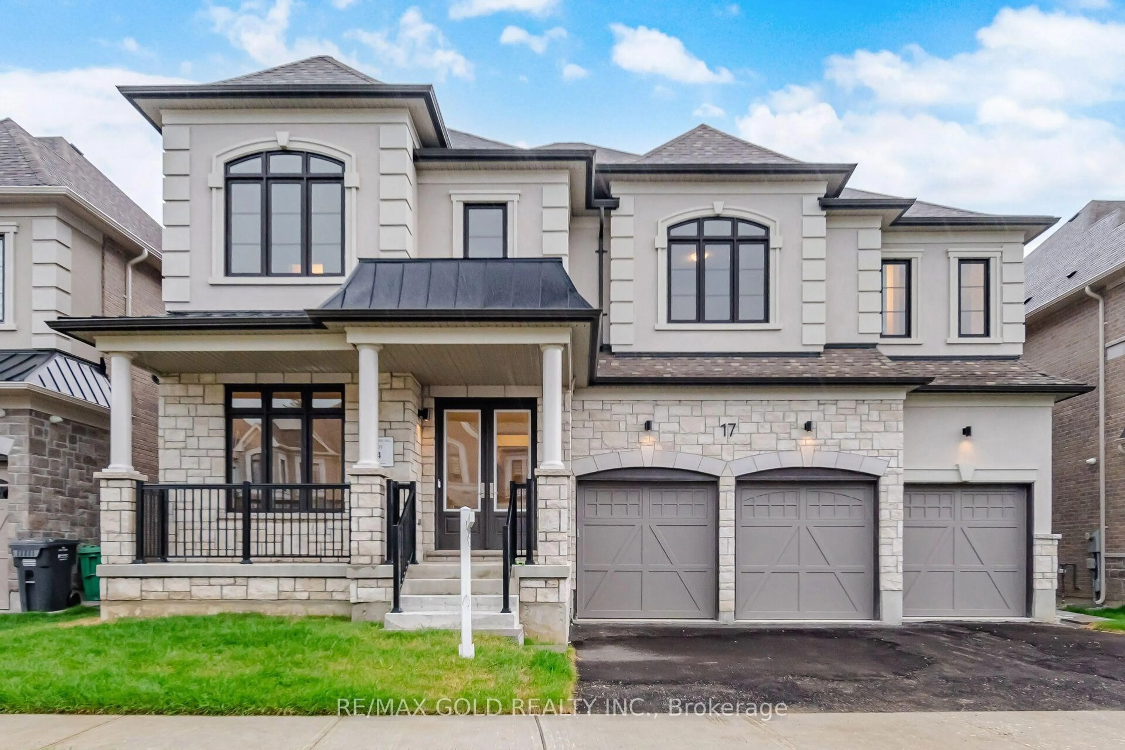 Home with brick exterior material, street for 17 Mosswood Tr, Brampton Ontario L6P 4E7