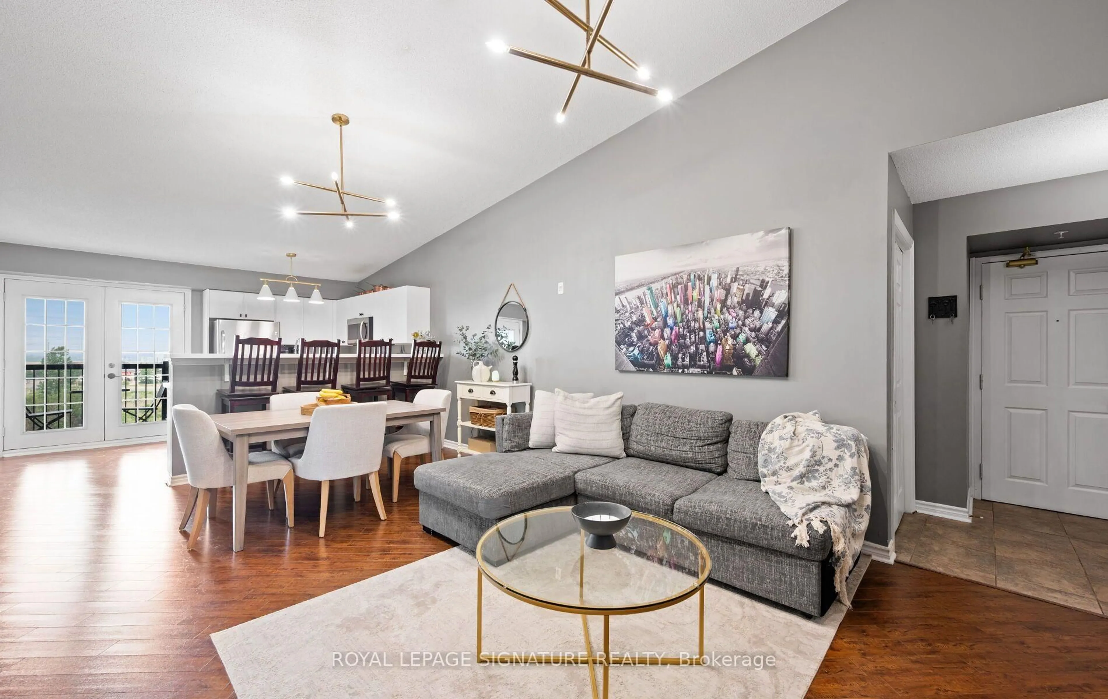 Living room with furniture, unknown for 1491 Maple Ave #401, Milton Ontario L9T 0B8