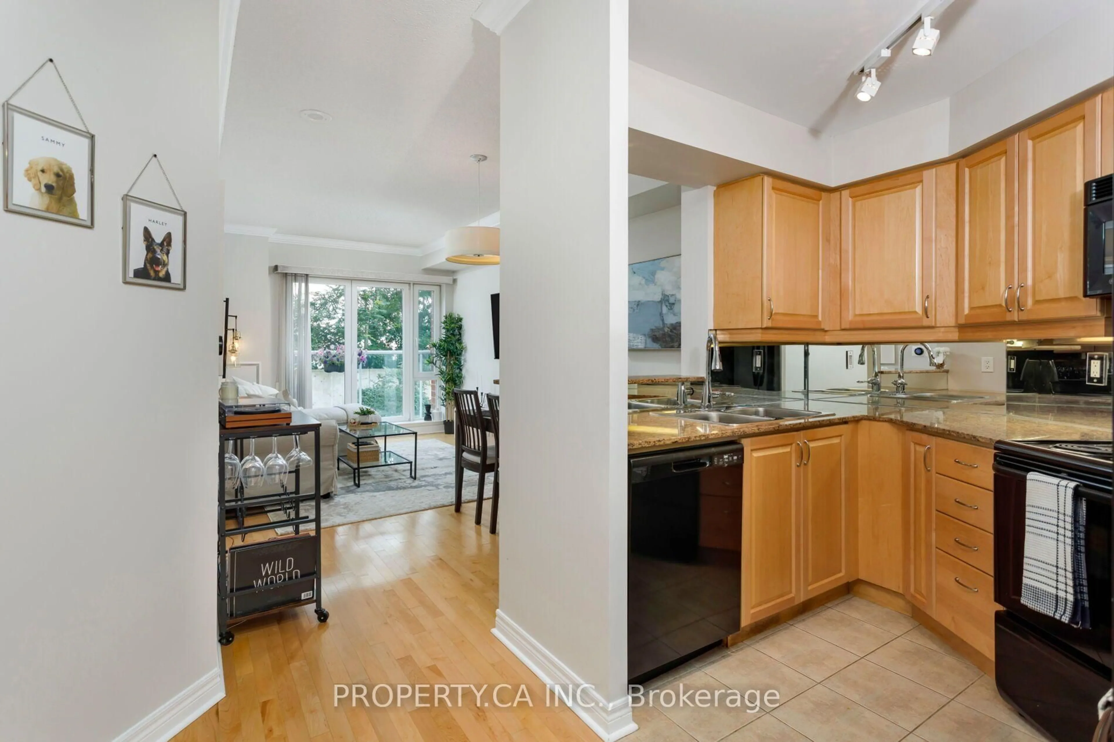 Open concept kitchen, unknown for 40 Old Mill Rd #204, Oakville Ontario L6J 7W2