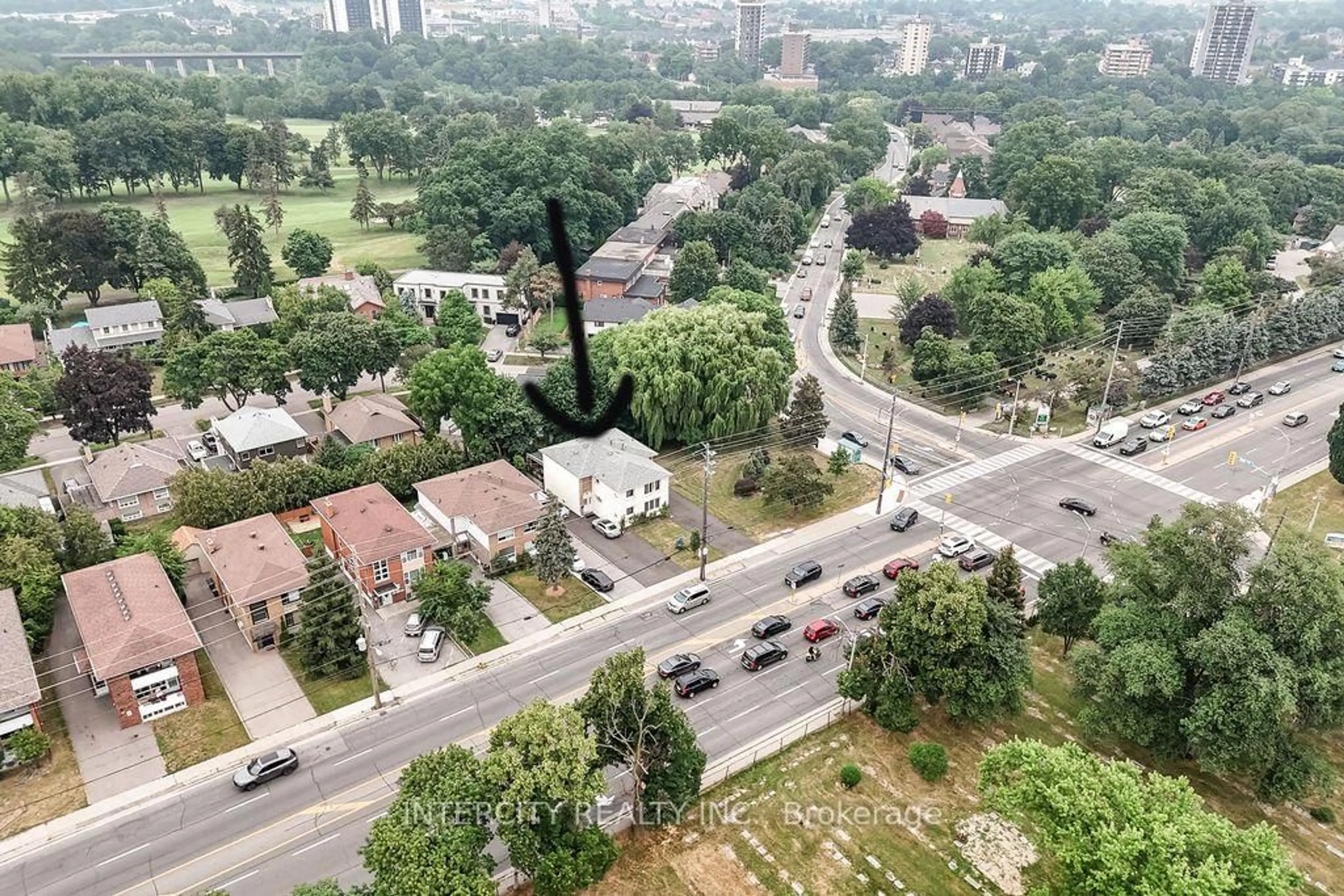A pic from outside/outdoor area/front of a property/back of a property/a pic from drone, city buildings view from balcony for 100 Dixon Rd, Toronto Ontario M9P 2L6