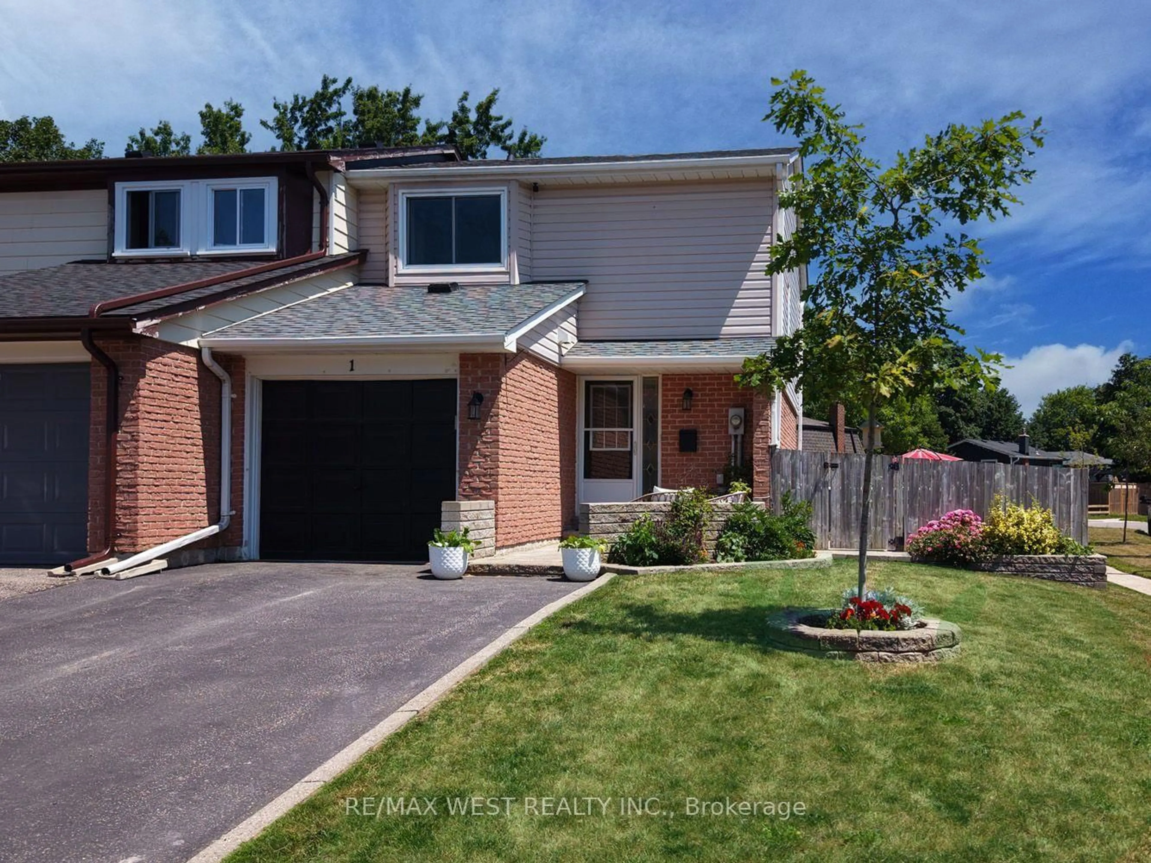 Home with brick exterior material, street for 1 Johanna Dr, Orangeville Ontario L9W 3S4