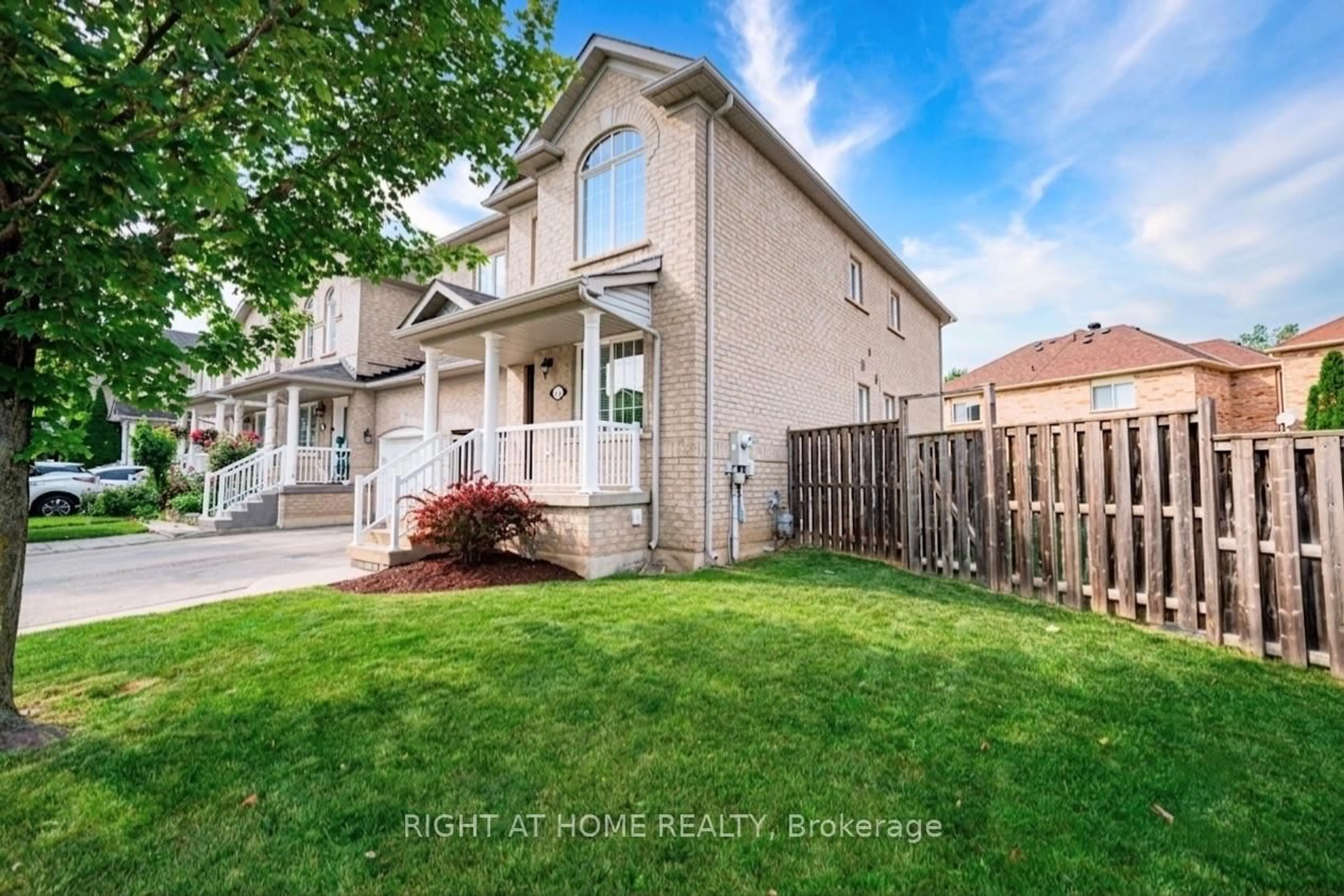 A pic from outside/outdoor area/front of a property/back of a property/a pic from drone, street for 11 Olivett Lane, Brampton Ontario L7A 2X3