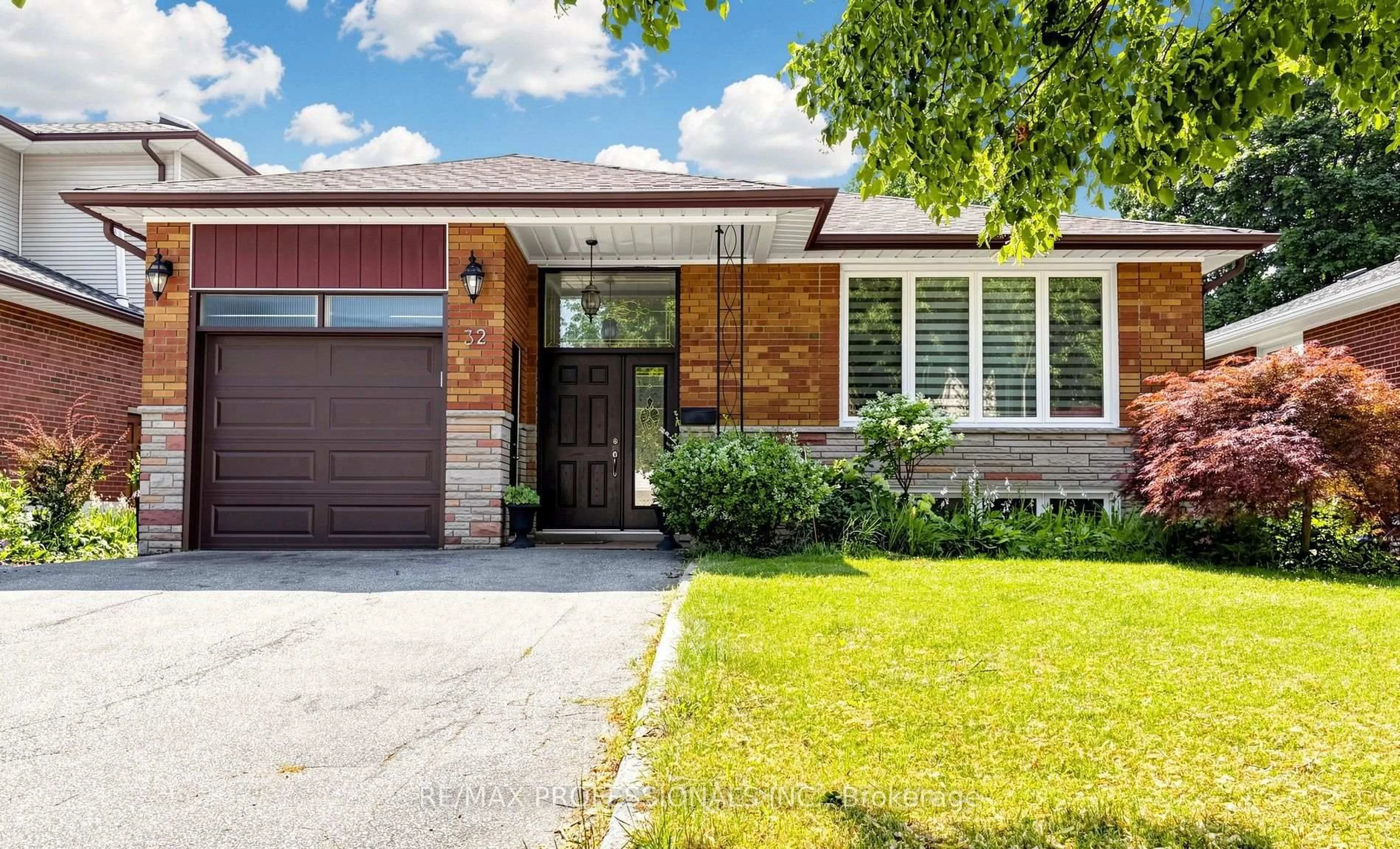 Home with brick exterior material, street for 32 Sellmar Rd, Toronto Ontario M9P 3E6