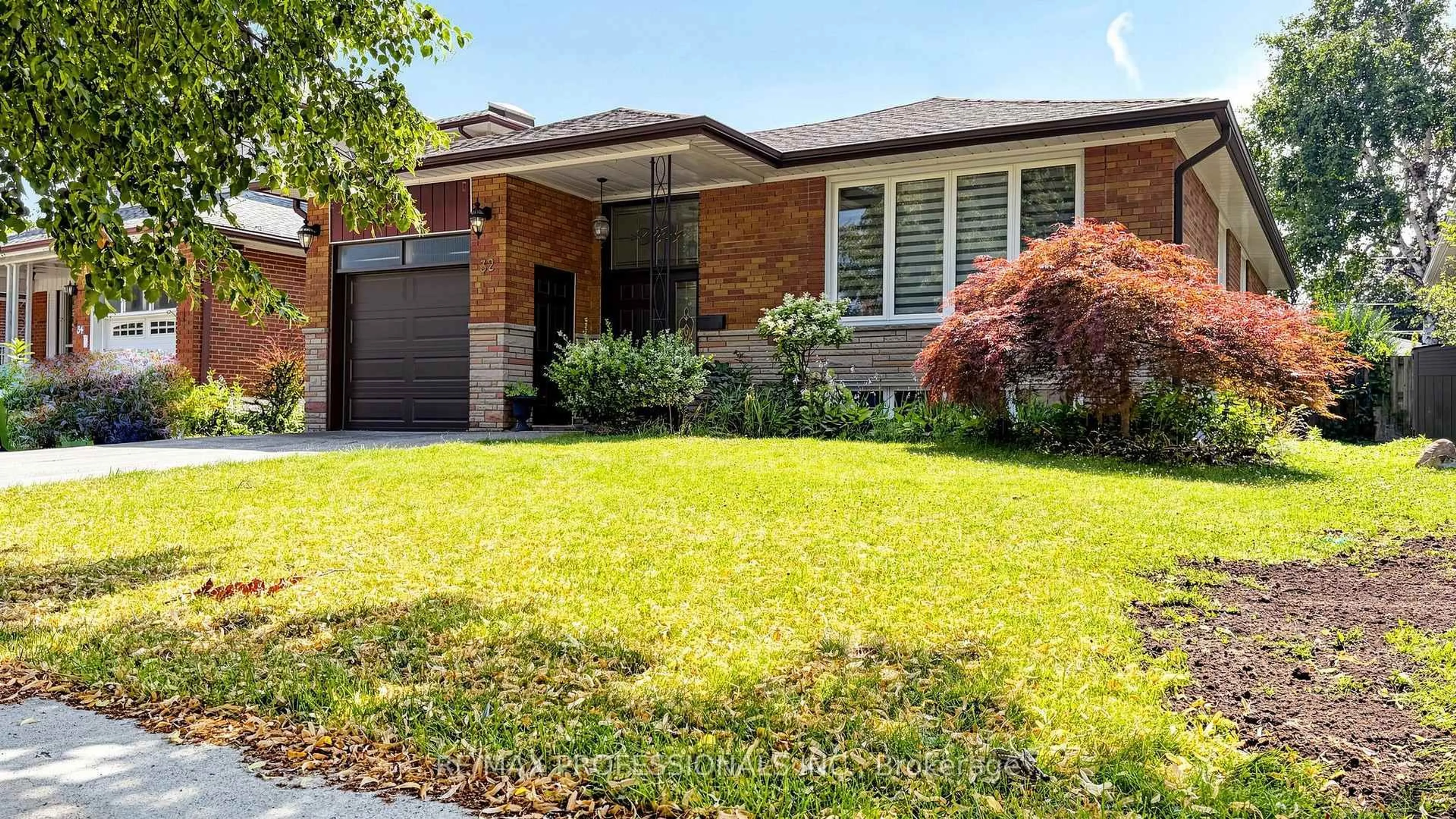 Home with brick exterior material, street for 32 Sellmar Rd, Toronto Ontario M9P 3E6