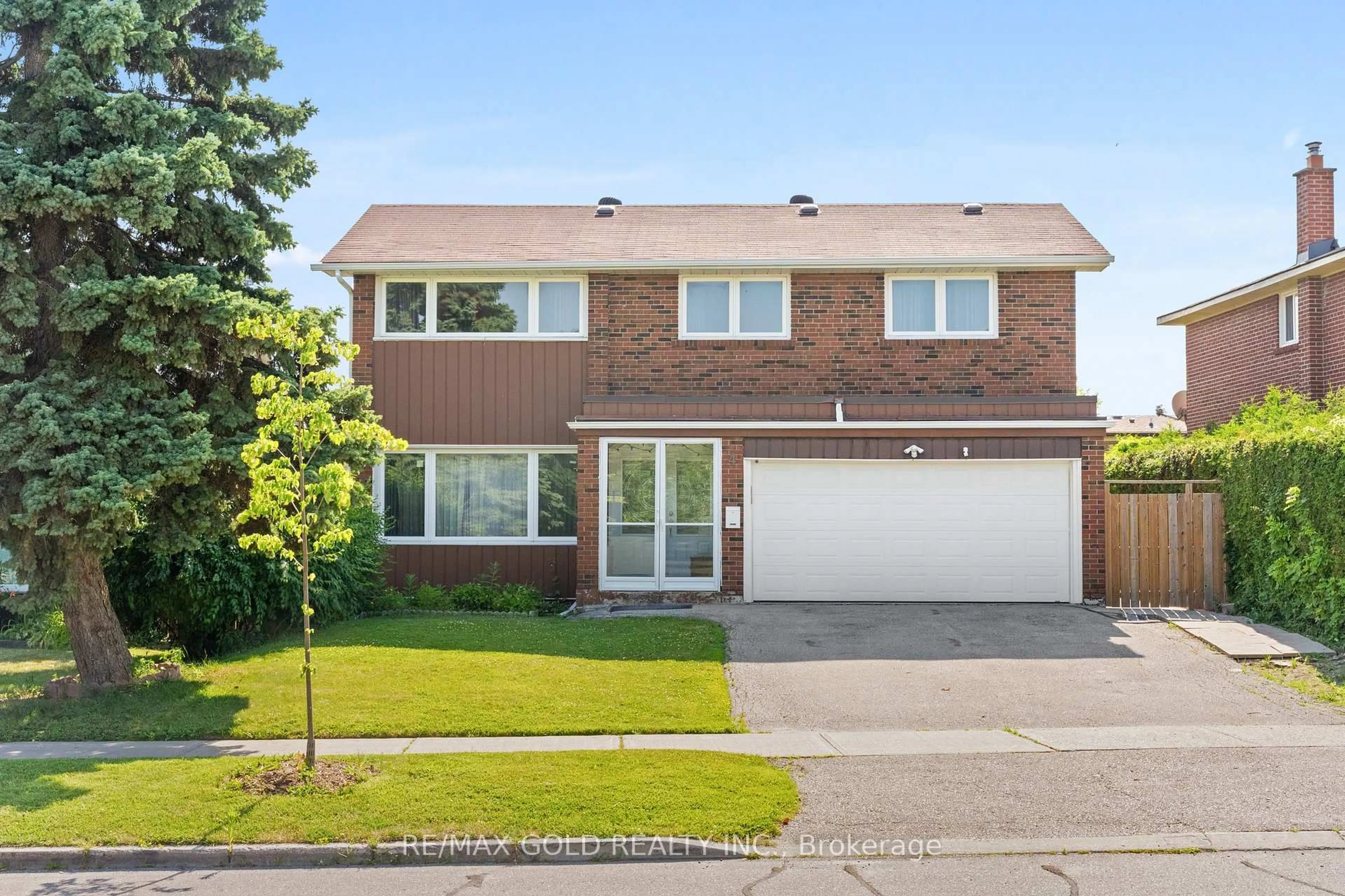 Home with brick exterior material, street for 4 Collingdale Rd, Toronto Ontario M9V 3P9