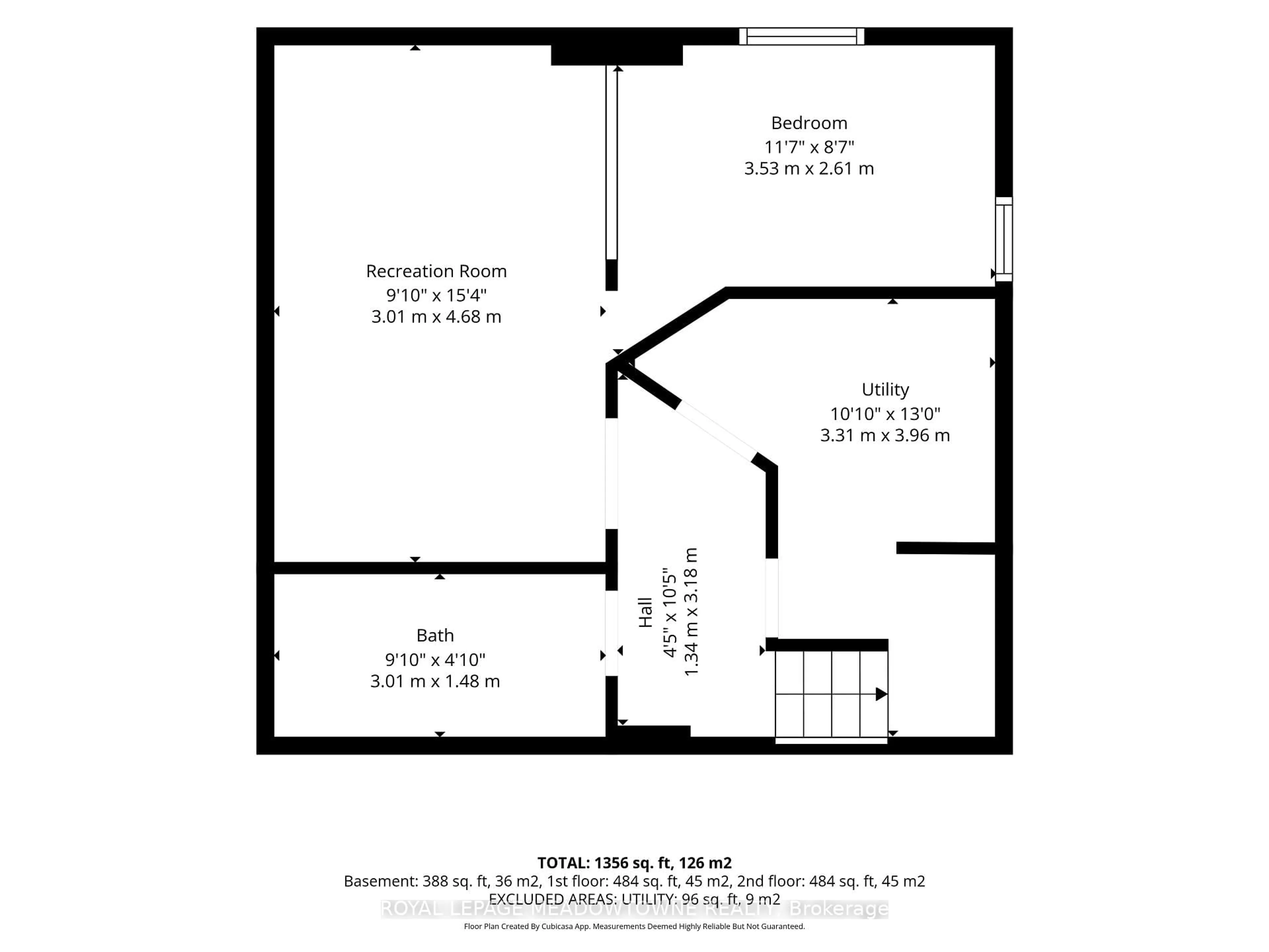Floor plan for 3 Northgate Blvd, Brampton Ontario L6S 4G6