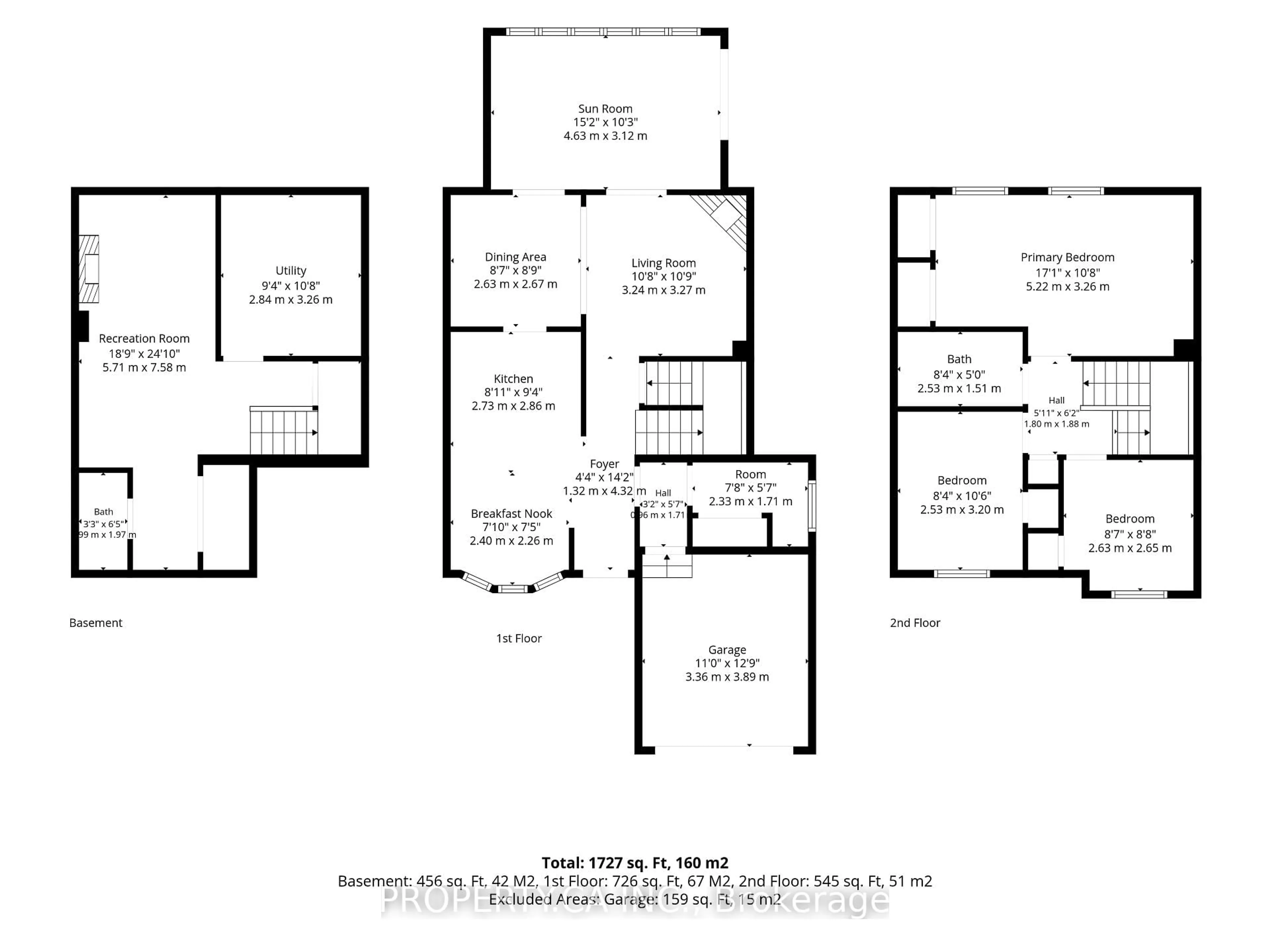 Floor plan for 35 Lakecrest Tr, Brampton Ontario L6Z 1S3