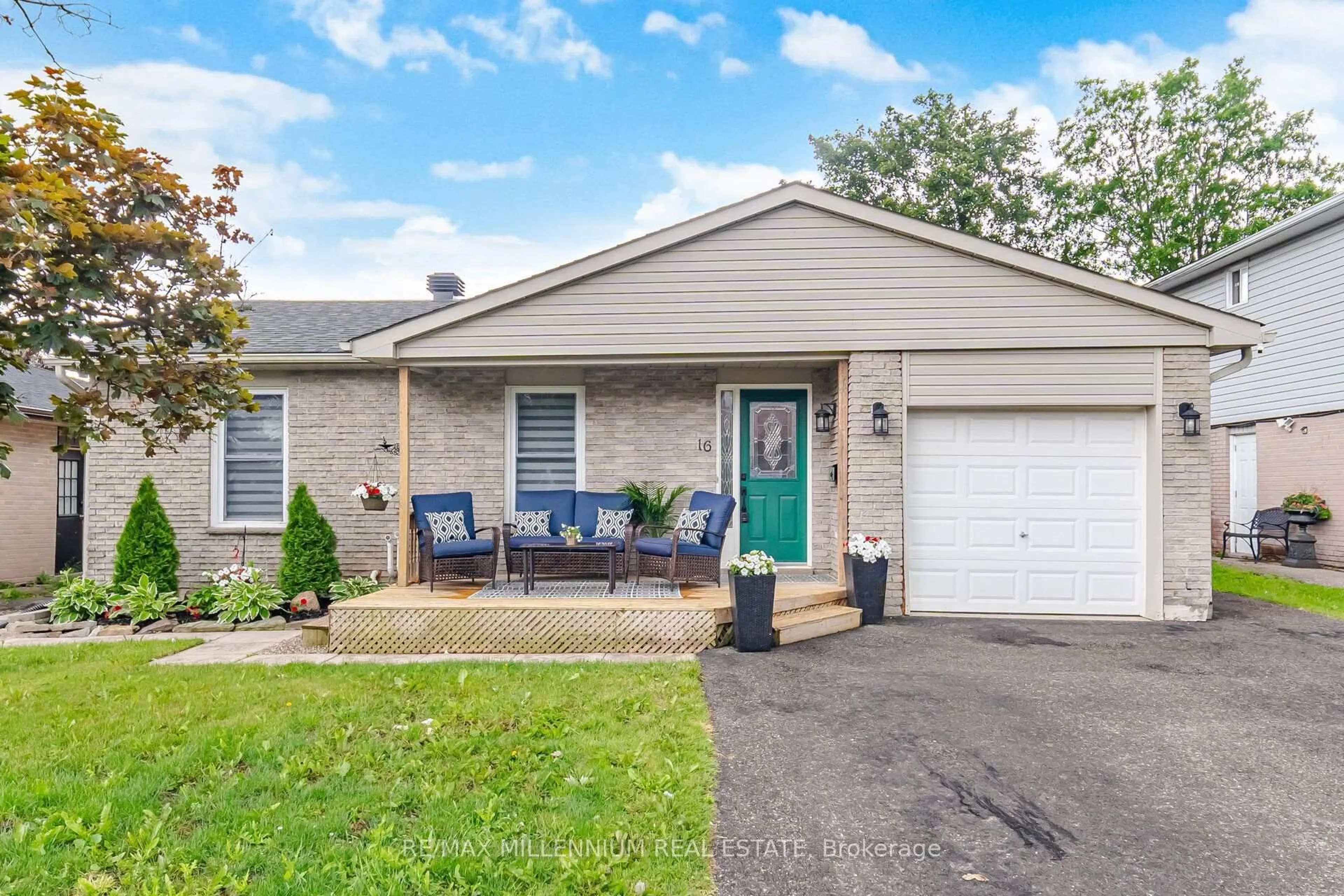 Home with vinyl exterior material, street for 16 Brenda Blvd, Orangeville Ontario L9W 3L6