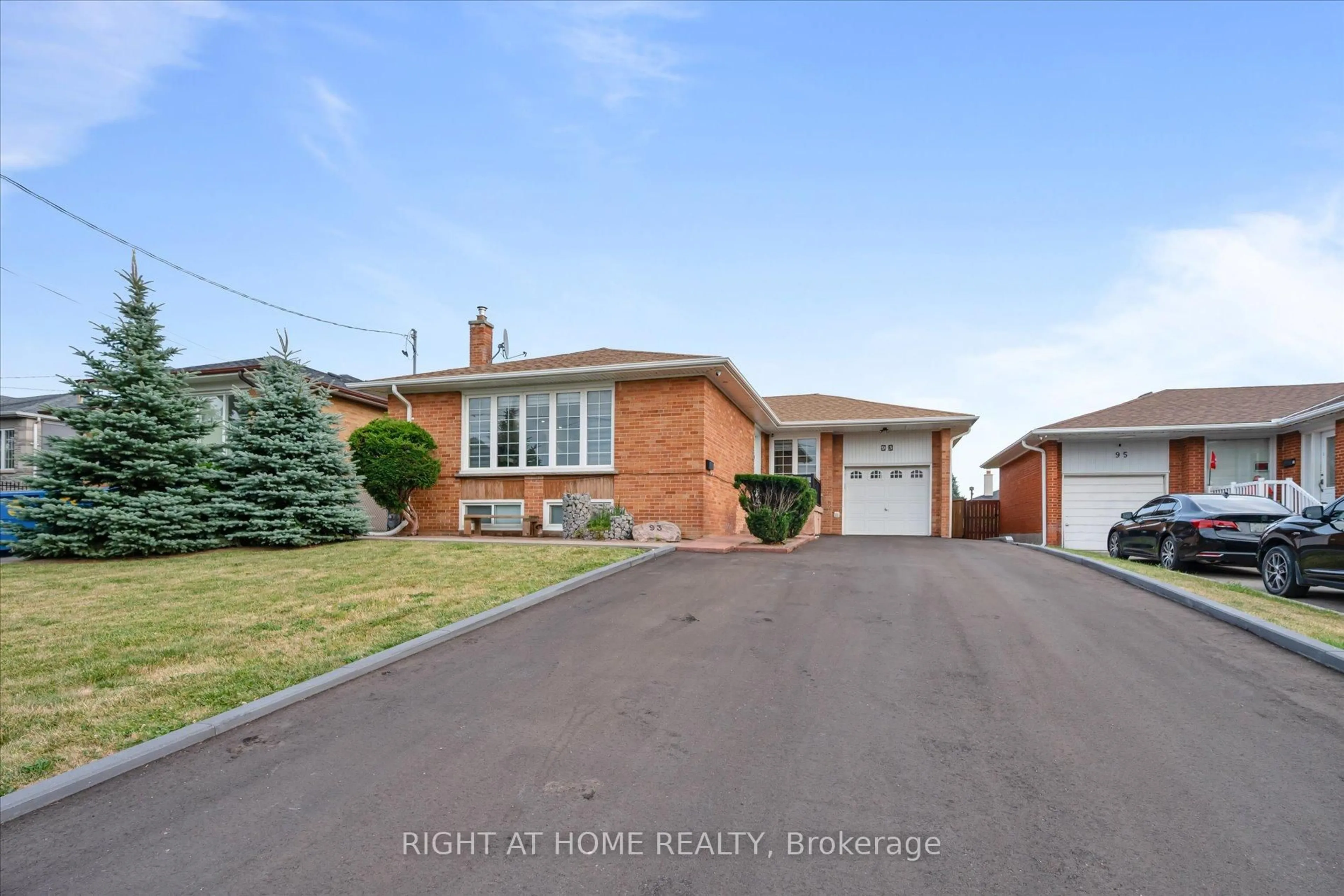 Home with brick exterior material, street for 93 Denbigh Cres, Toronto Ontario M3M 2T4