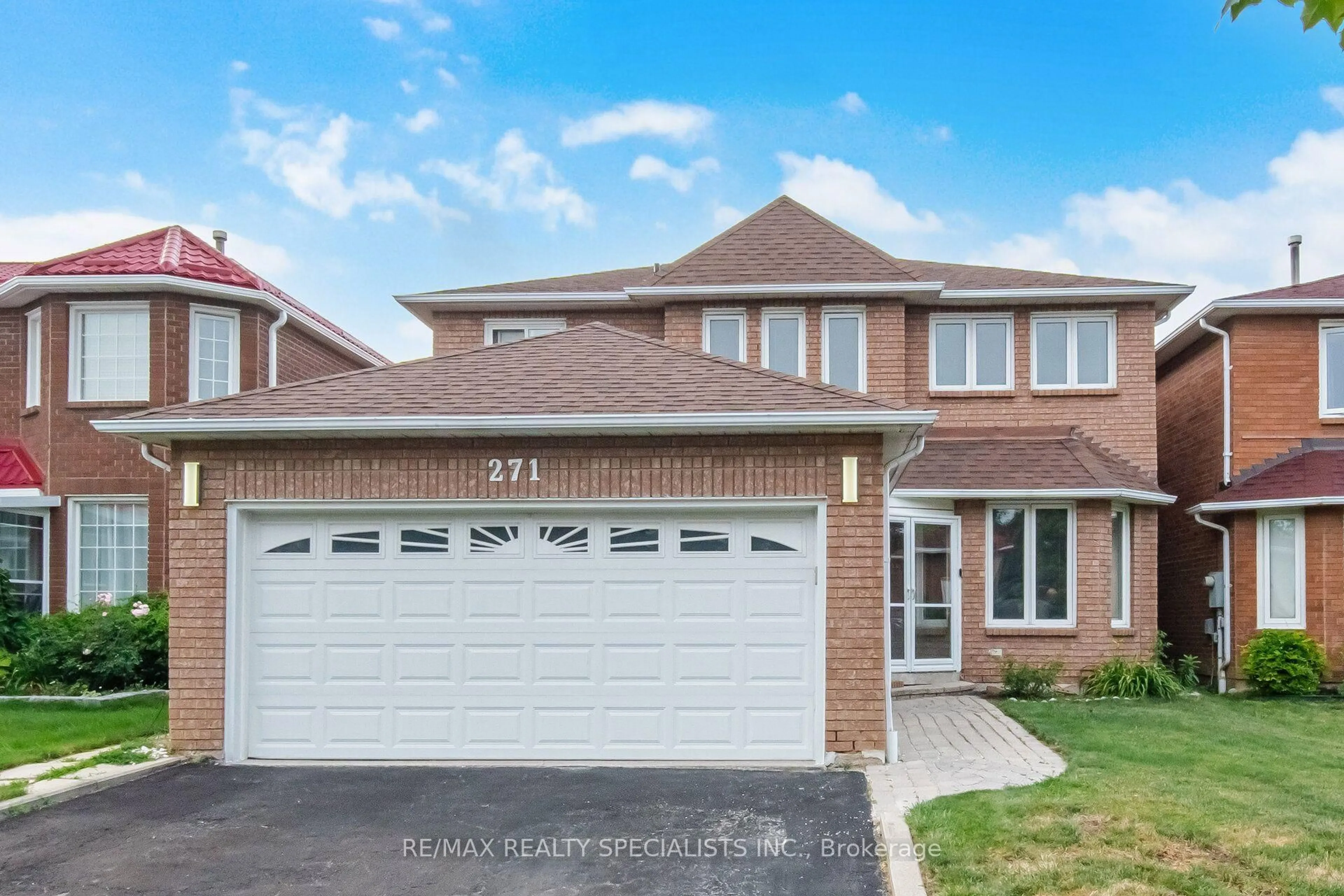 Home with brick exterior material, street for 271 Nahani Way, Mississauga Ontario L4Z 3B8