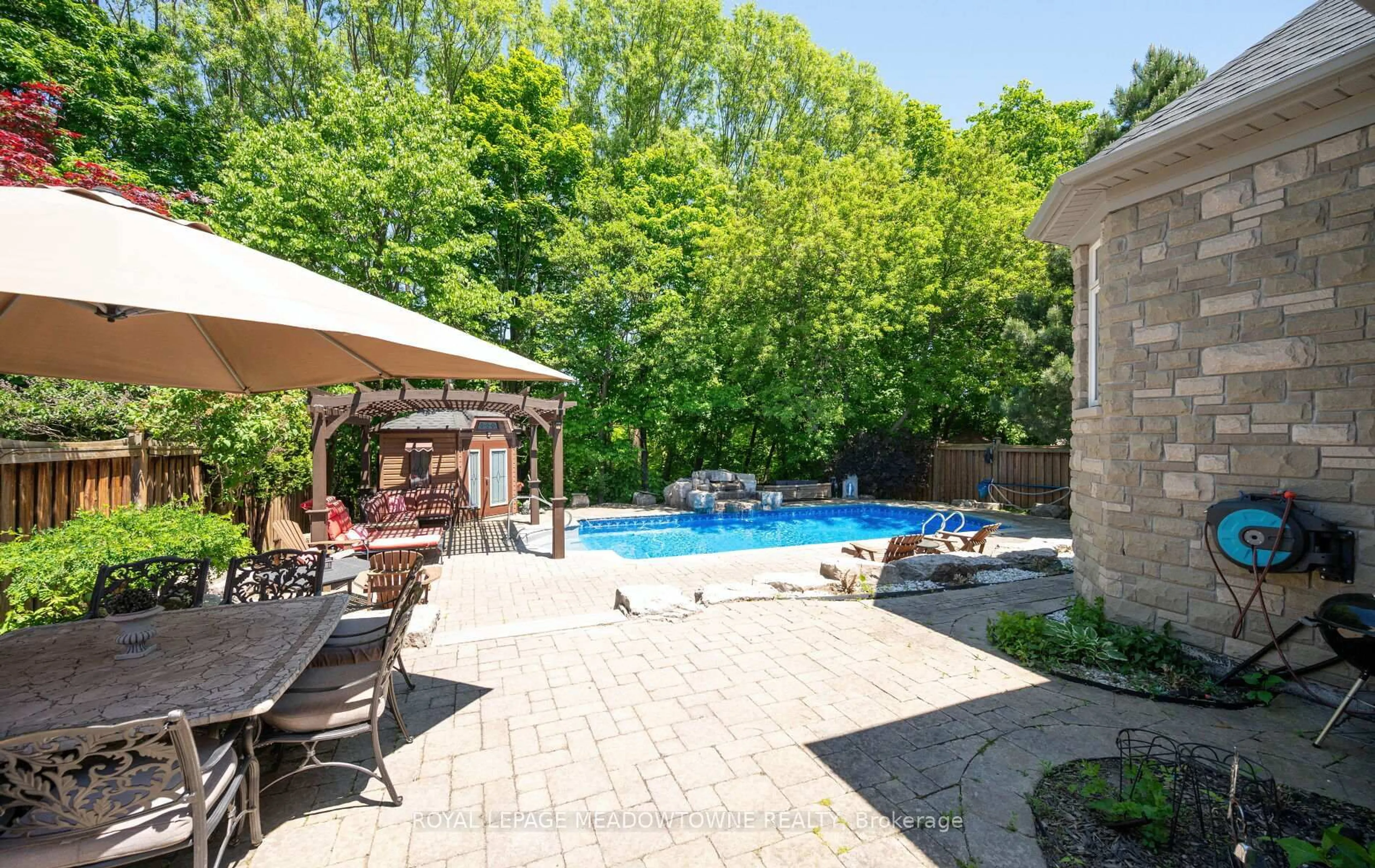 Patio, water/lake/river/ocean view for 5 McNutt St, Brampton Ontario L6Y 5S3