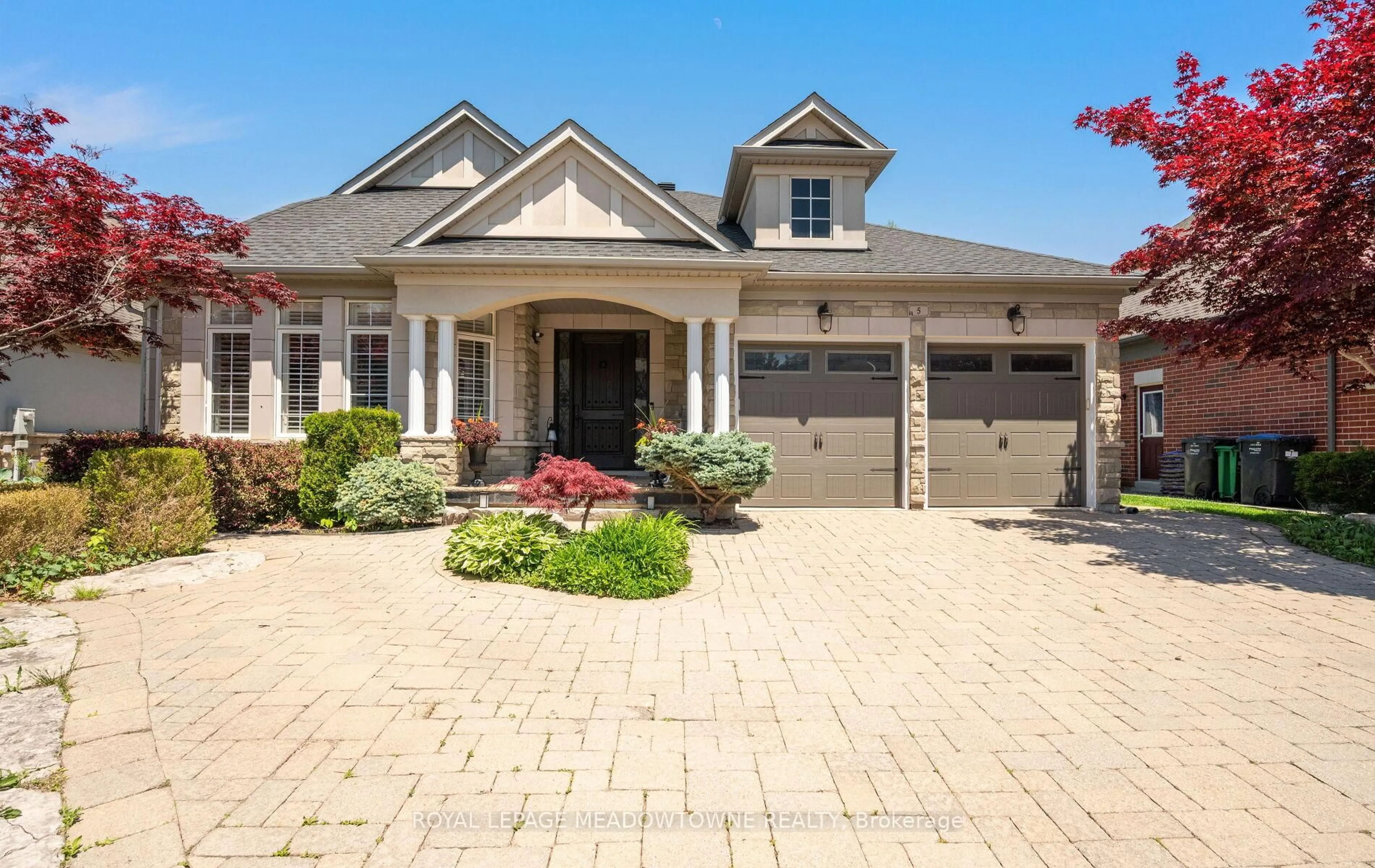 Home with brick exterior material, street for 5 McNutt St, Brampton Ontario L6Y 5S3