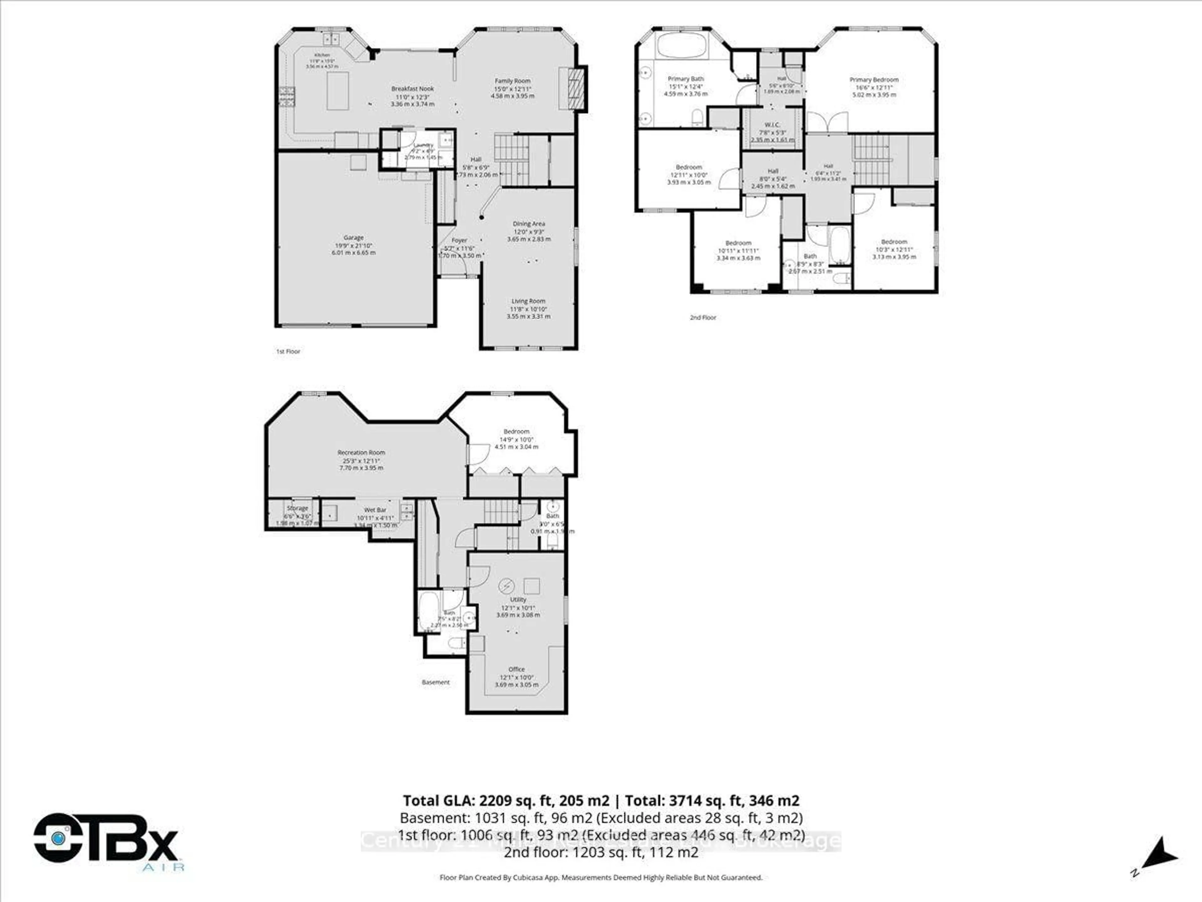 Floor plan for 1699 Norris Circ, Milton Ontario L9T 6A3