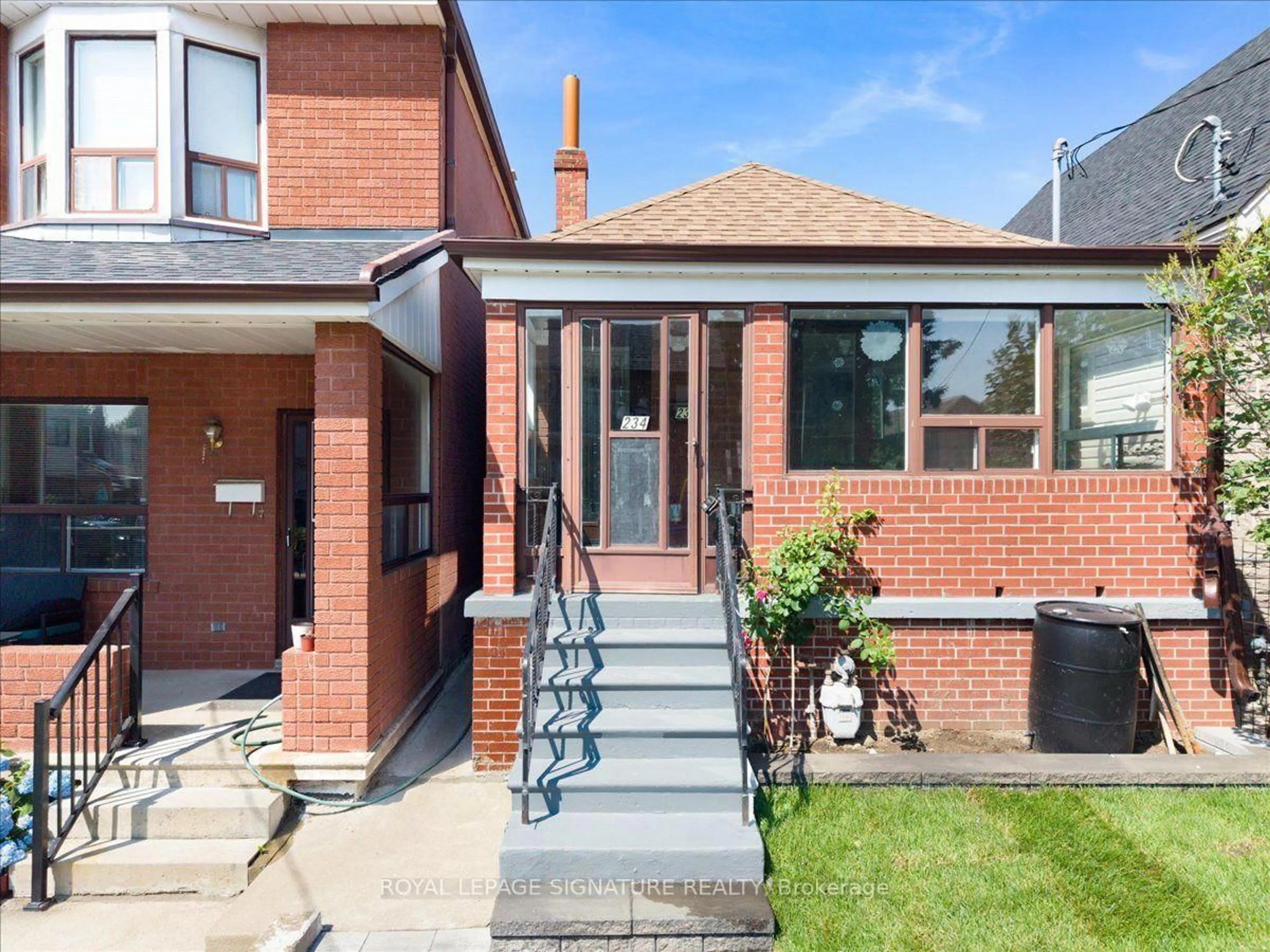 Home with brick exterior material, street for 234 Nairn Ave, Toronto Ontario M6E 4H4