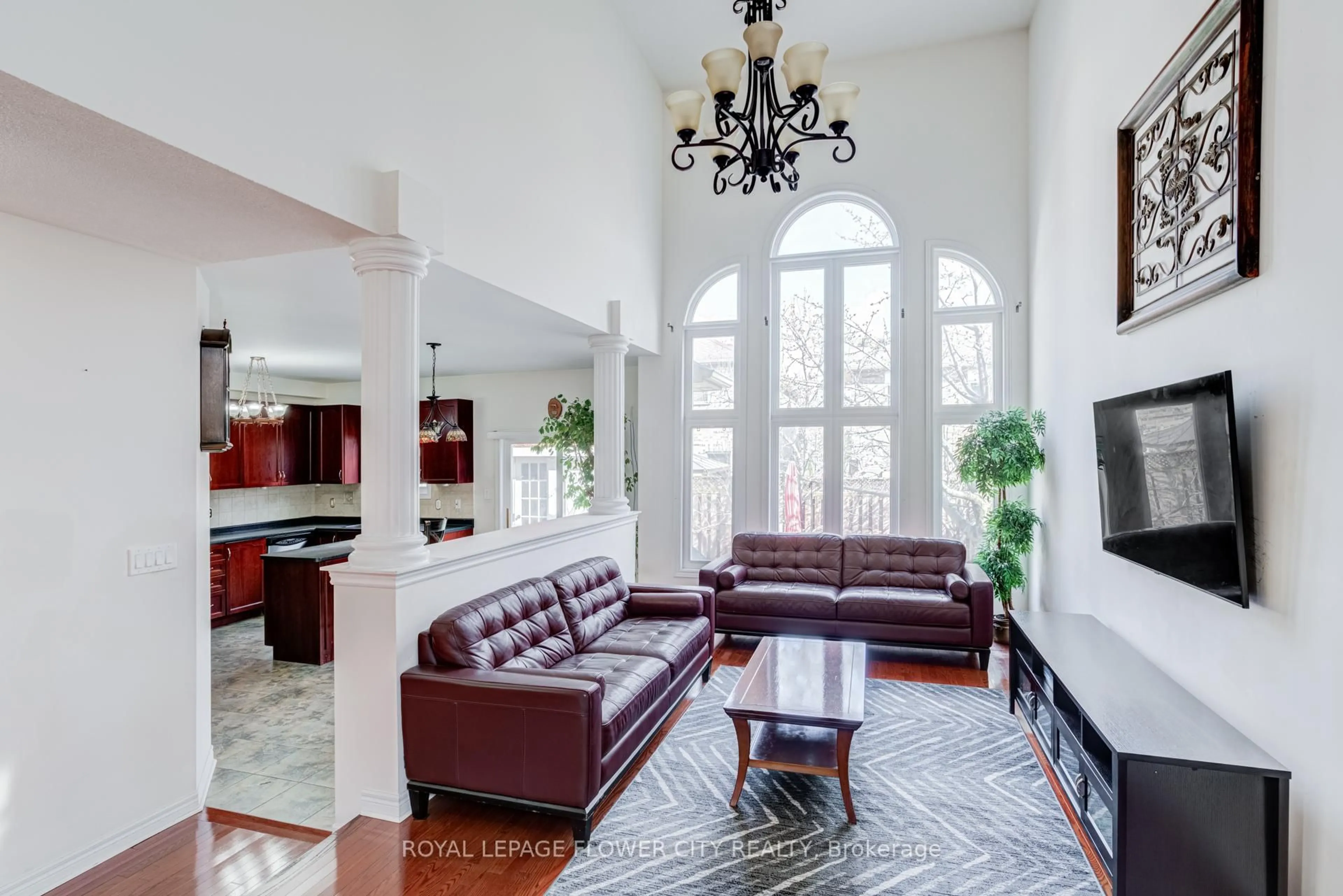 Living room with furniture, unknown for 37 Denim Dr, Brampton Ontario L6P 2R3