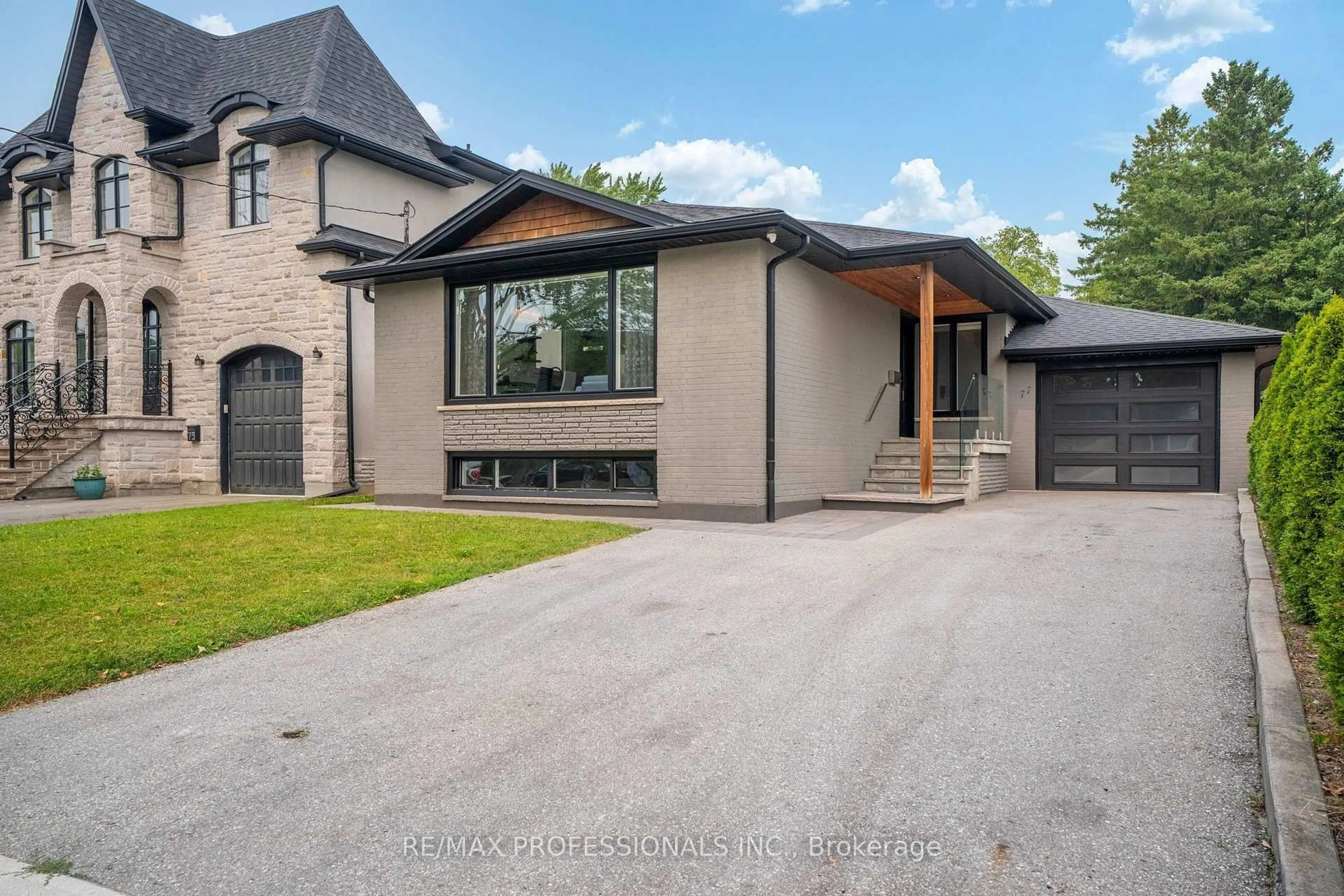 Home with brick exterior material, street for 77 Cronin Dr, Toronto Ontario M9B 4V3