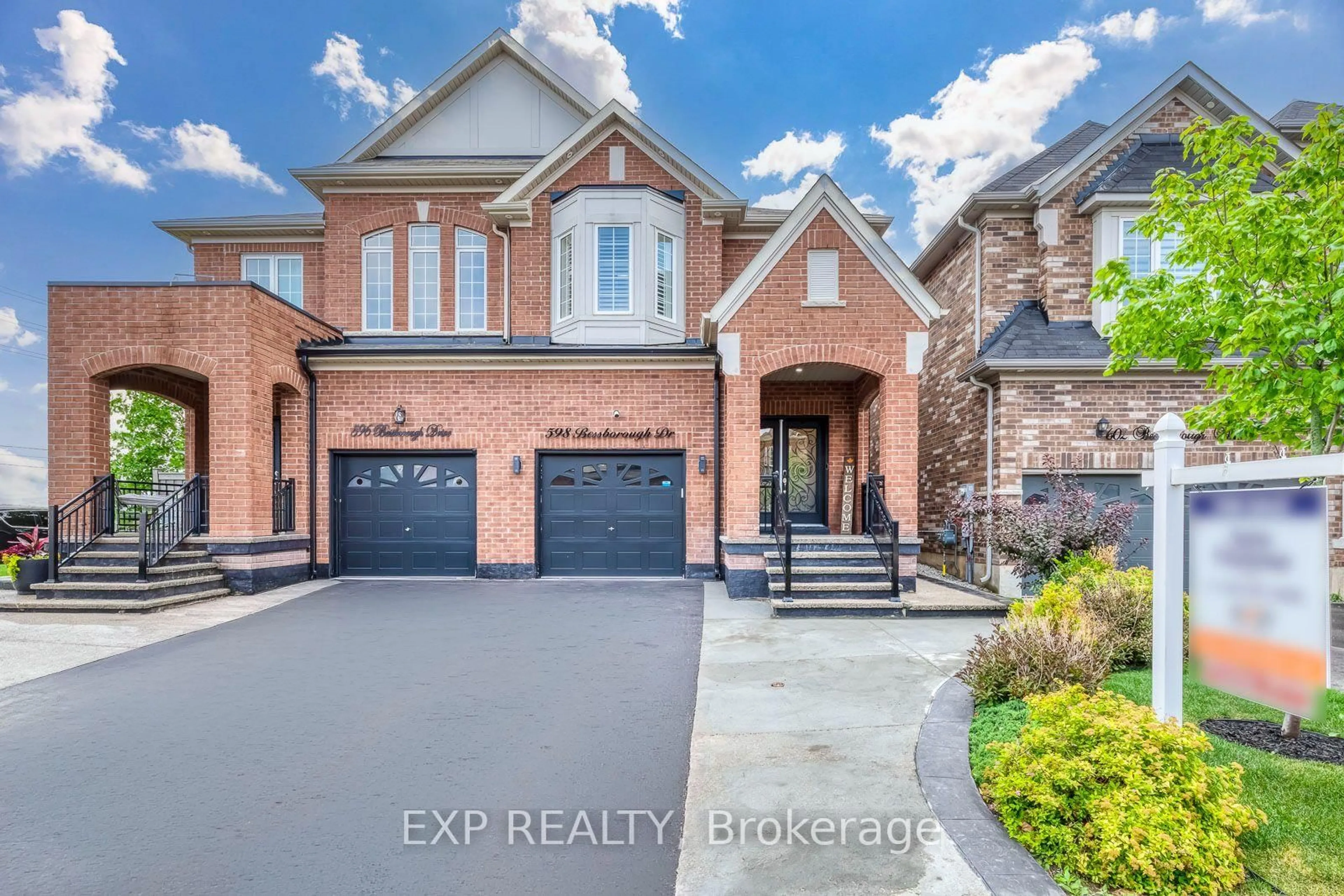 Home with brick exterior material, street for 598 Bessborough Dr, Milton Ontario L9T 8V9